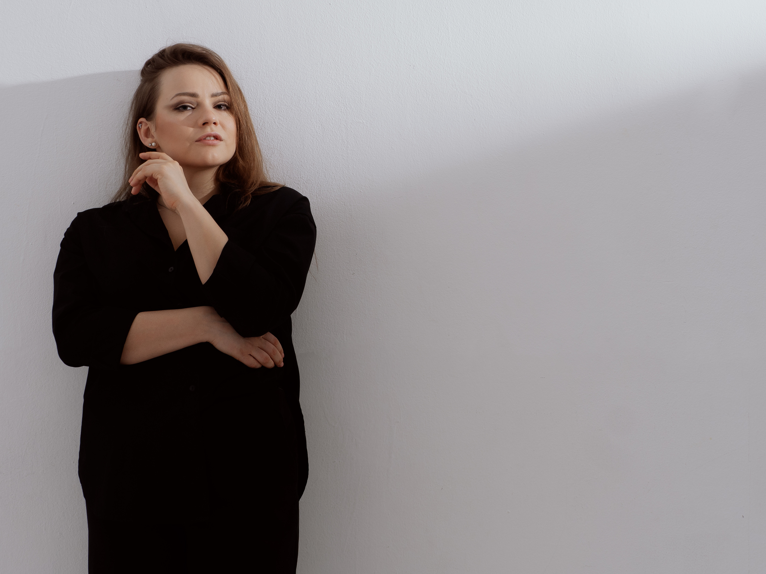 Творческая фотосессия в студии. Маруся Машкова • Фотограф в Москве