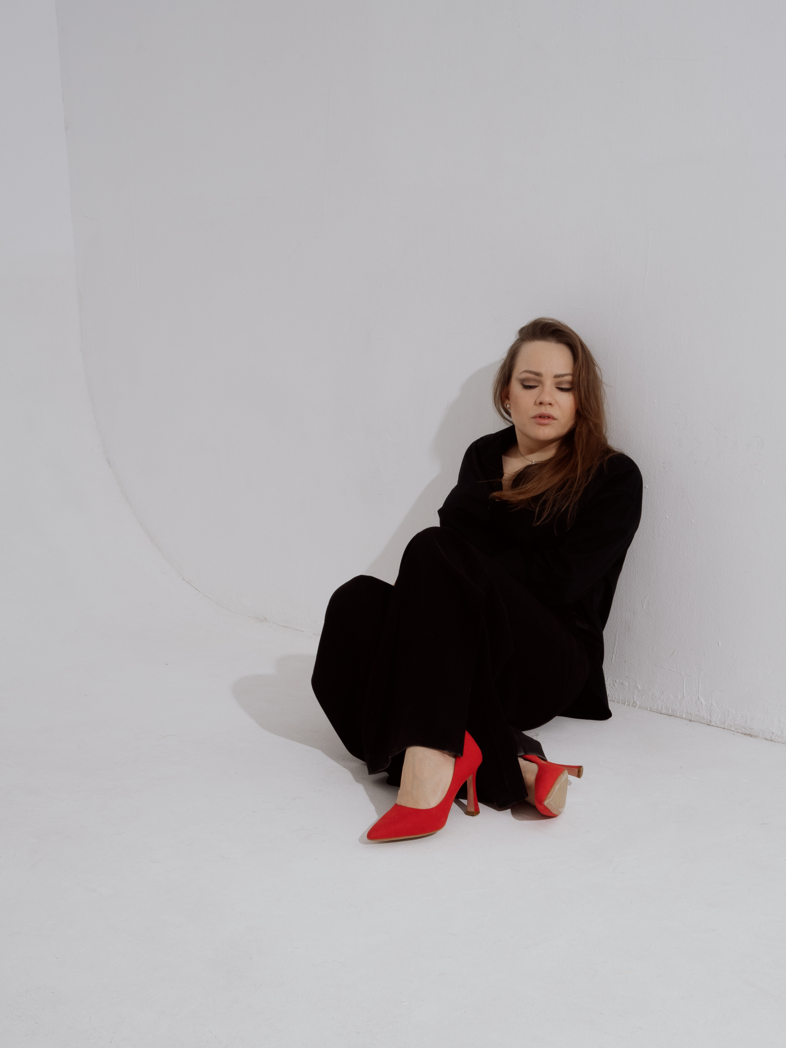 Творческая фотосессия в студии. Маруся Машкова • Фотограф в Москве