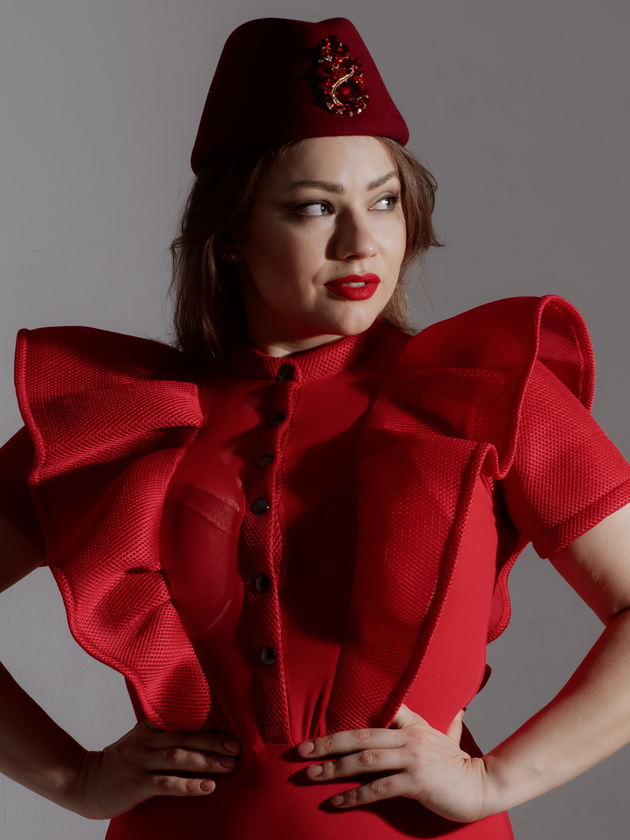 Творческая фотосессия в студии. Маруся Машкова • Фотограф в Москве