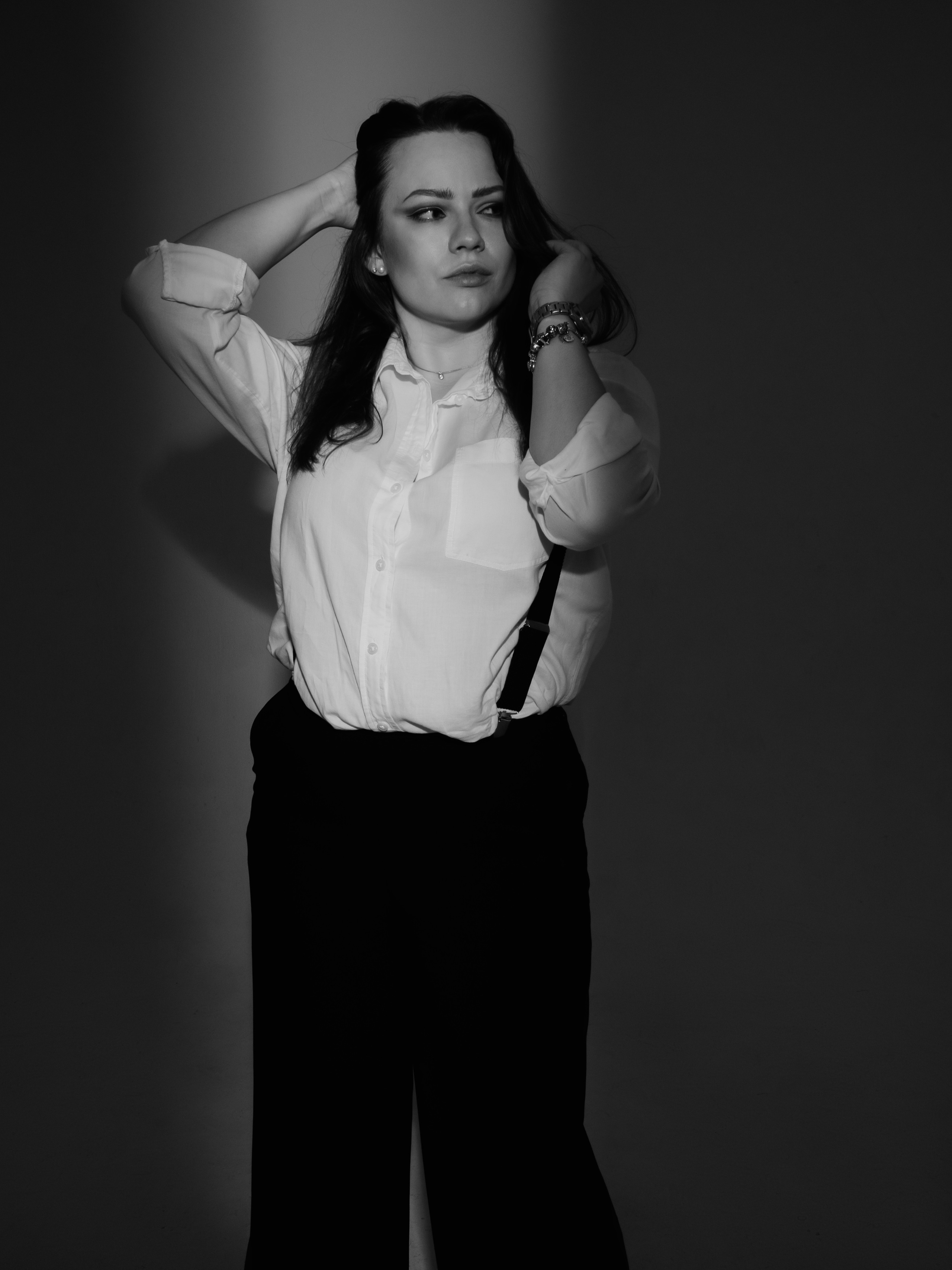 Творческая фотосессия в студии. Маруся Машкова • Фотограф в Москве