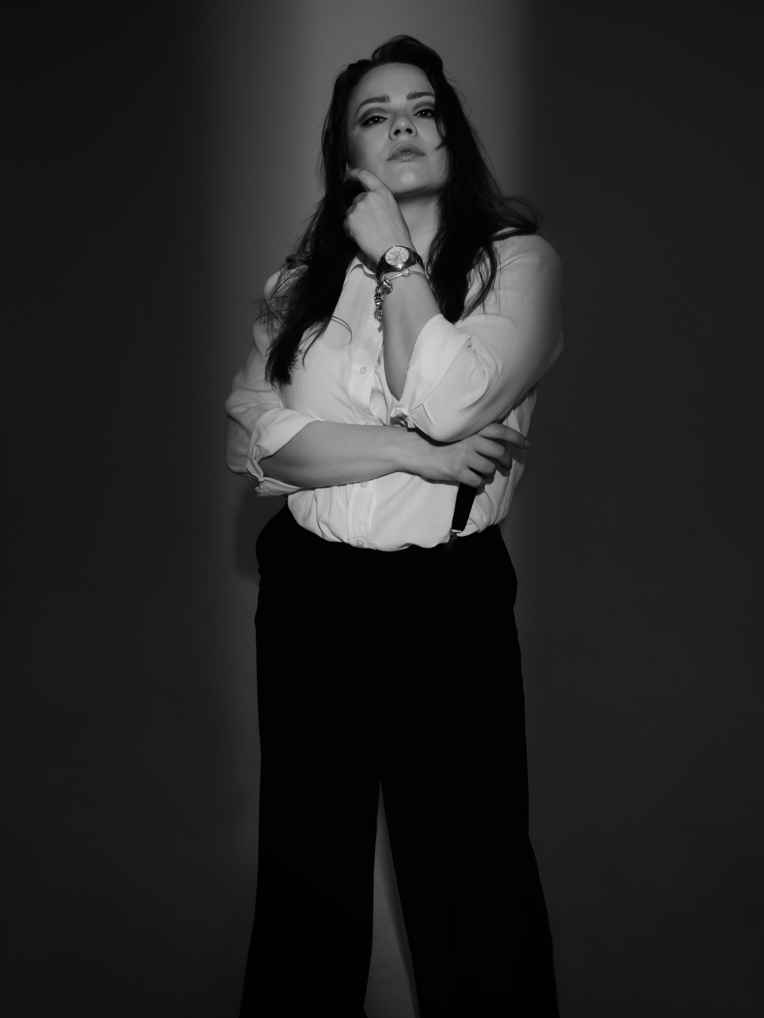 Творческая фотосессия в студии. Маруся Машкова • Фотограф в Москве