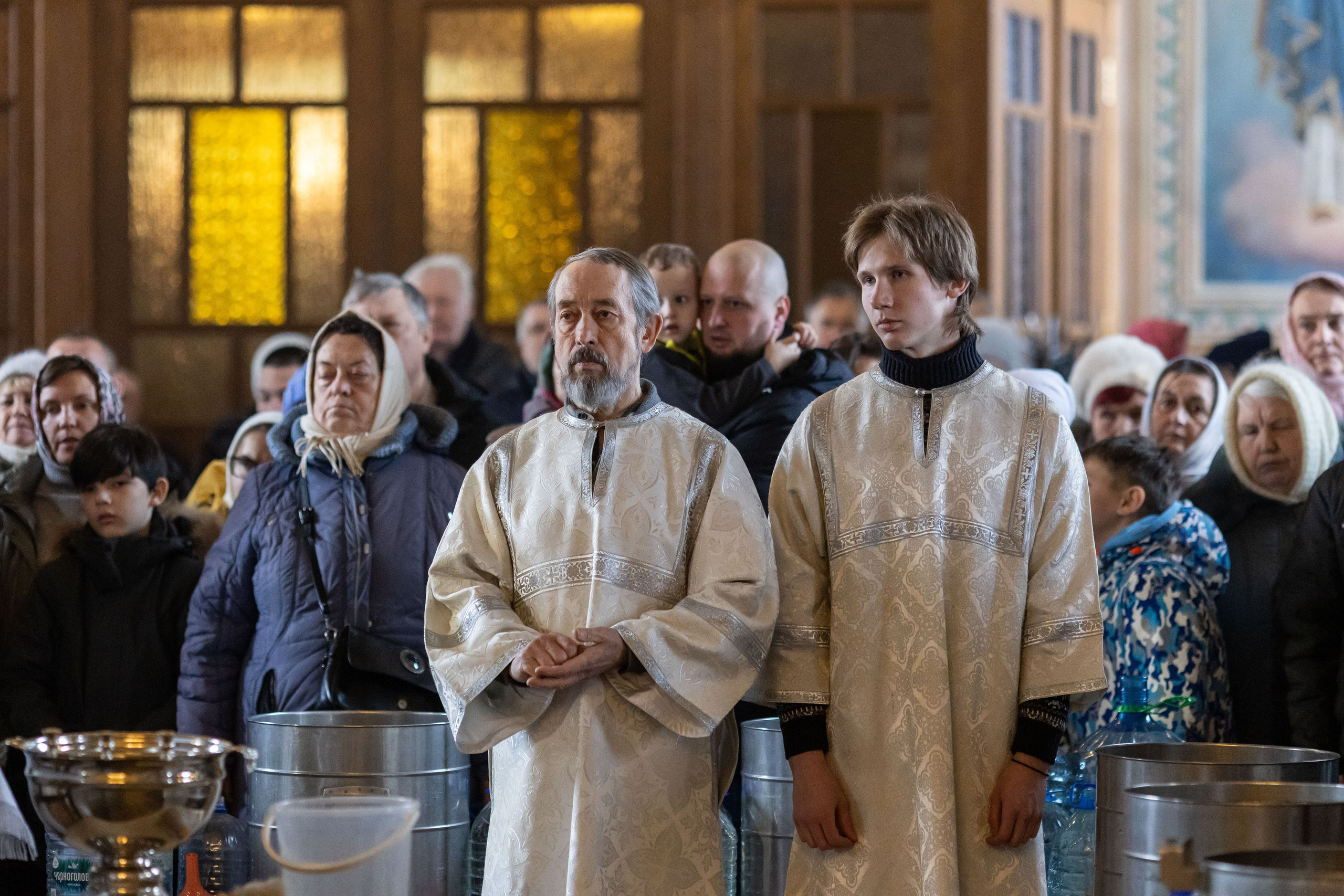 Крещение. Утренняя. Семейный и детский фотограф Анна Петракова