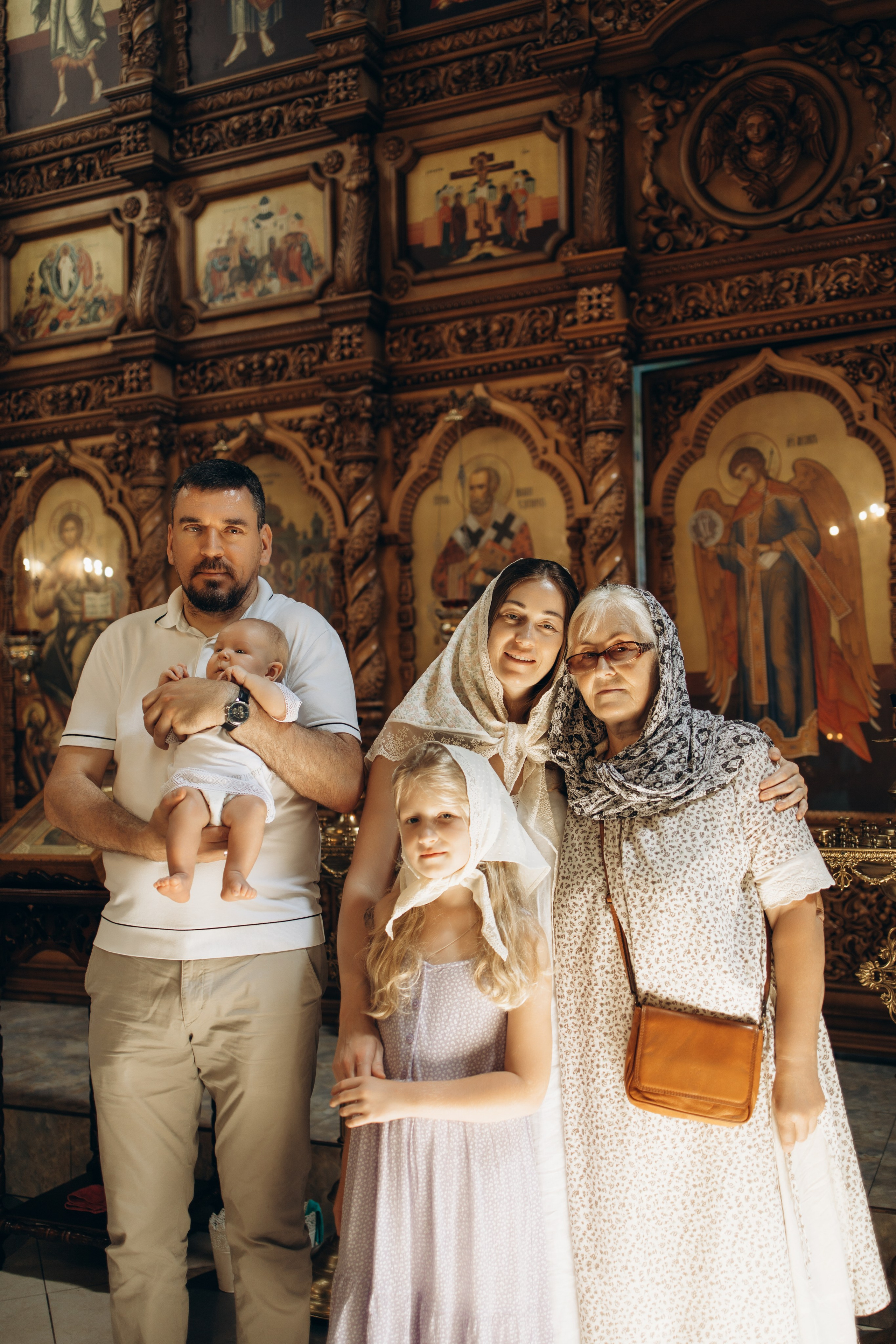 Крещение Ивана. Самый теплый фотограф в Краснодаре Рябоконь Ксения