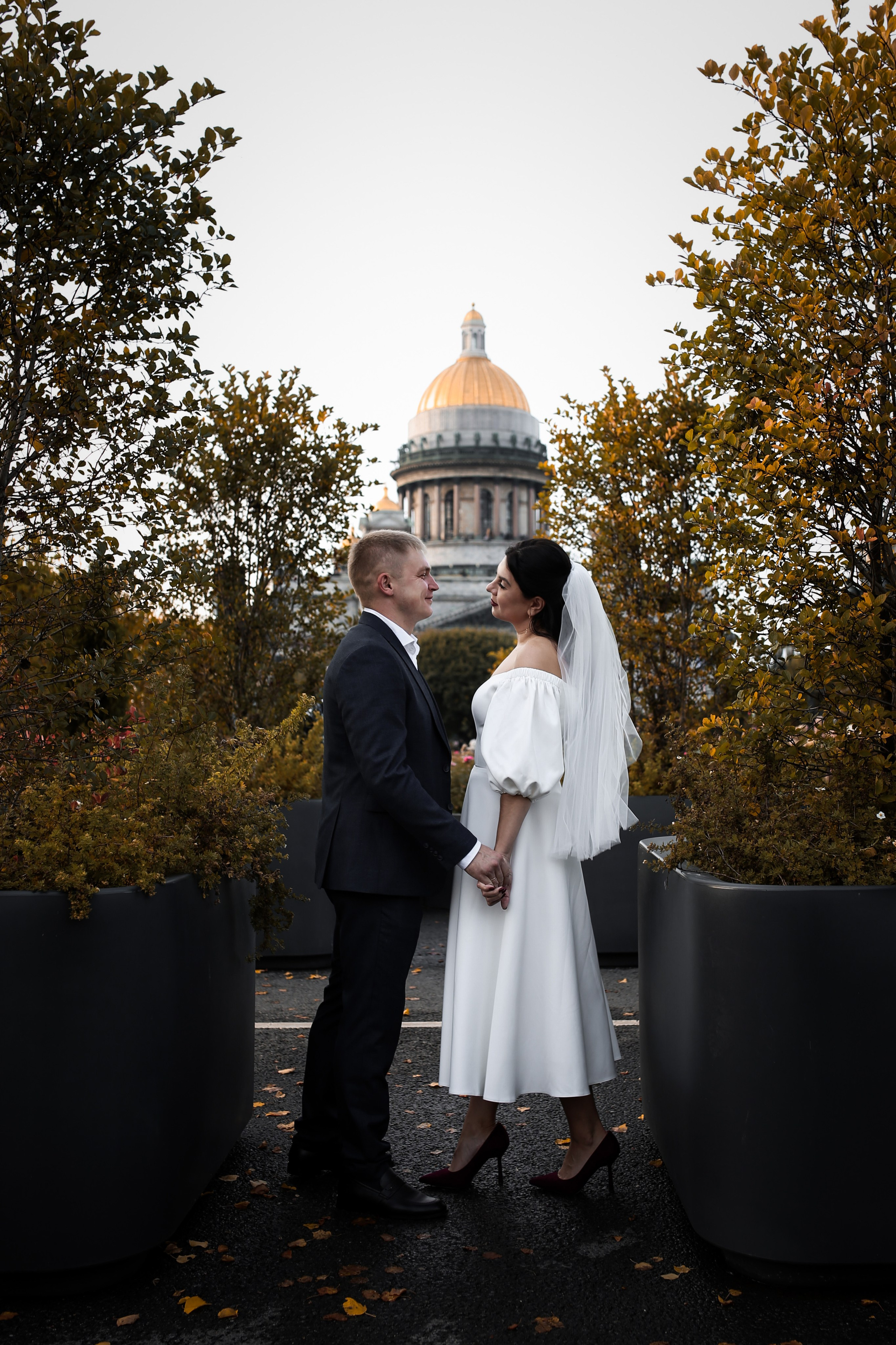 Свадебные съемки. Фотосессия в Санкт-Петербурге — фотограф Алина Городниченко