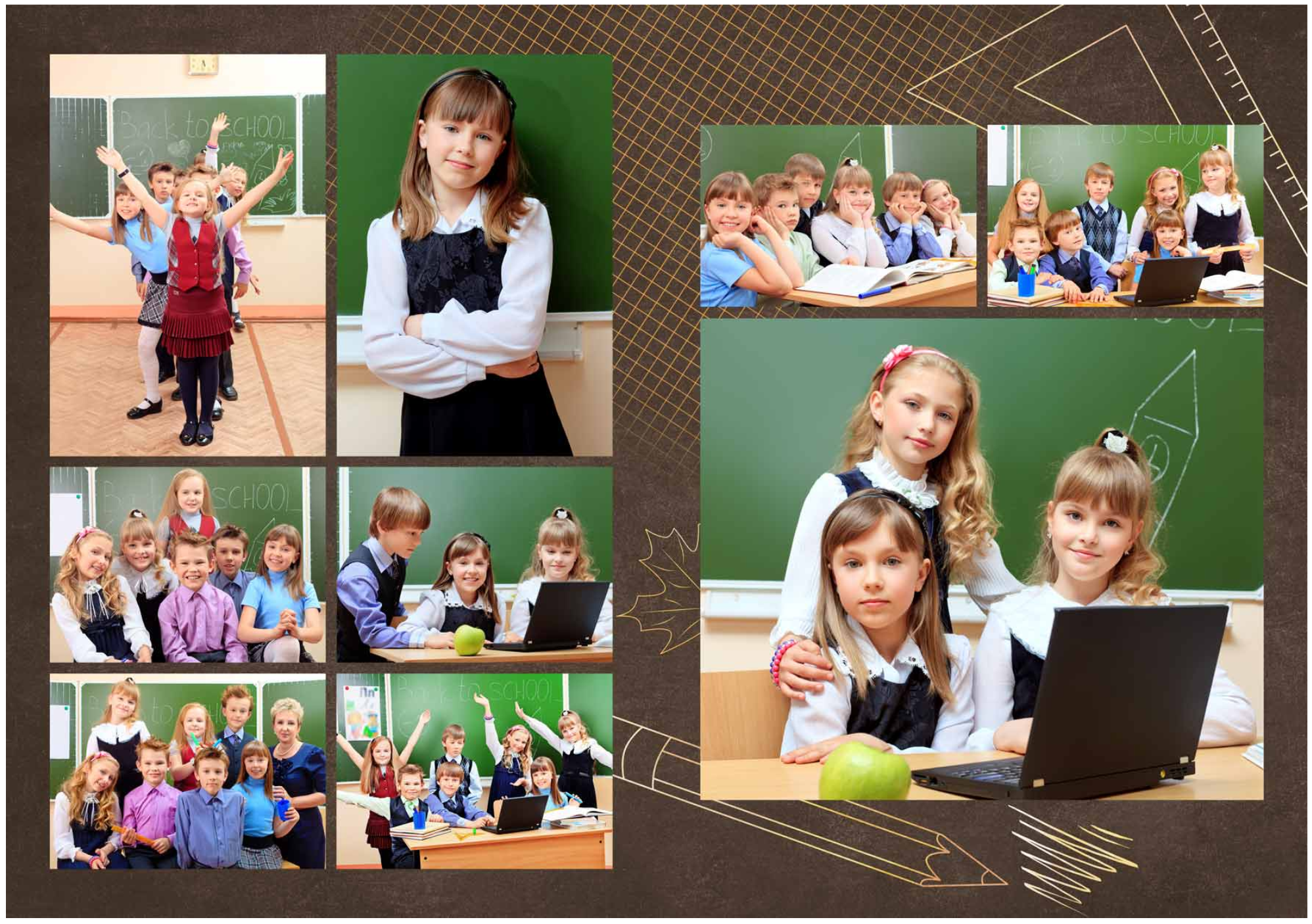Выпускные альбомы 1-4 класс школьные красивые альбомы