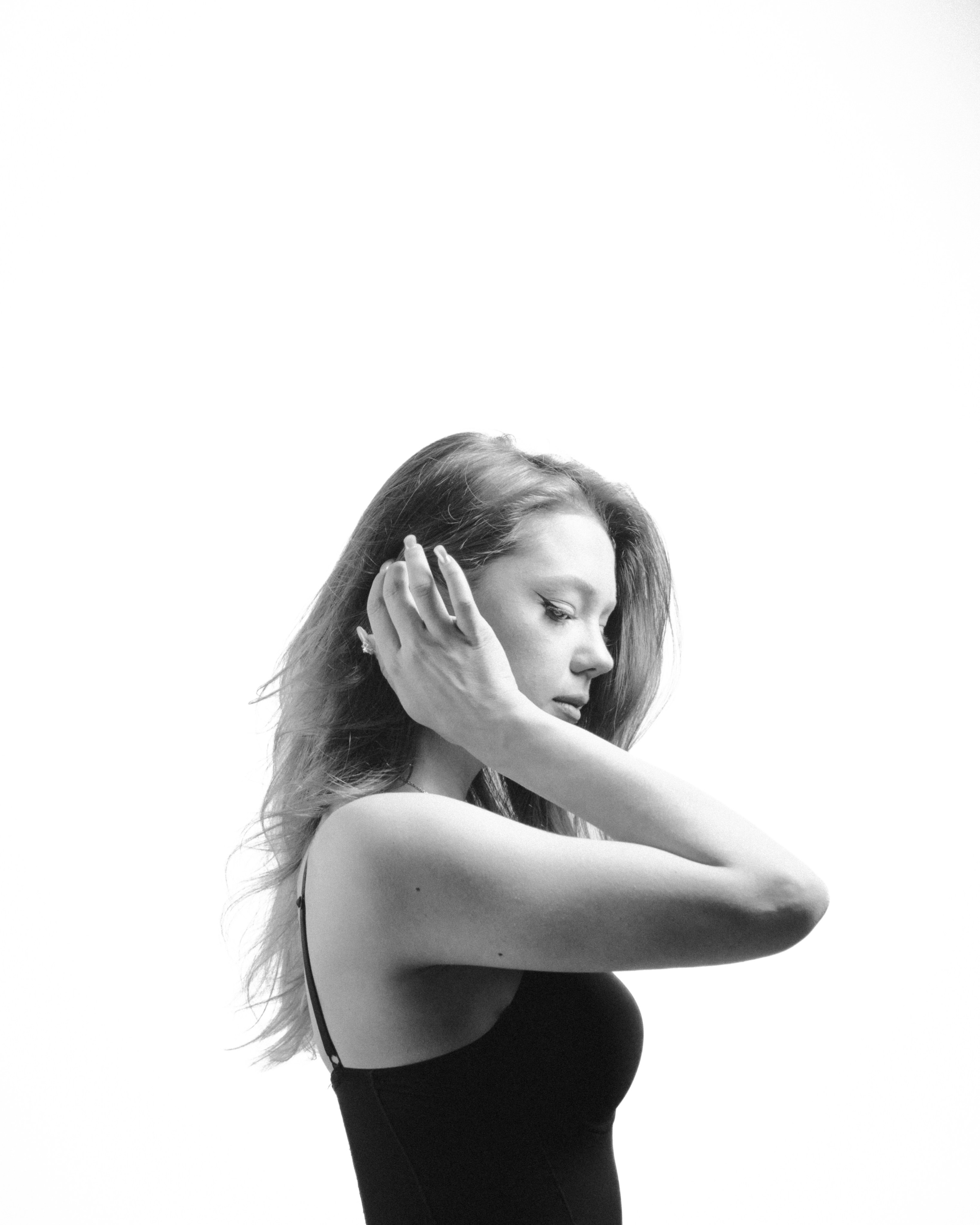 Черно-белый портрет. Портретный фотограф в Москве Владимир Саяпин