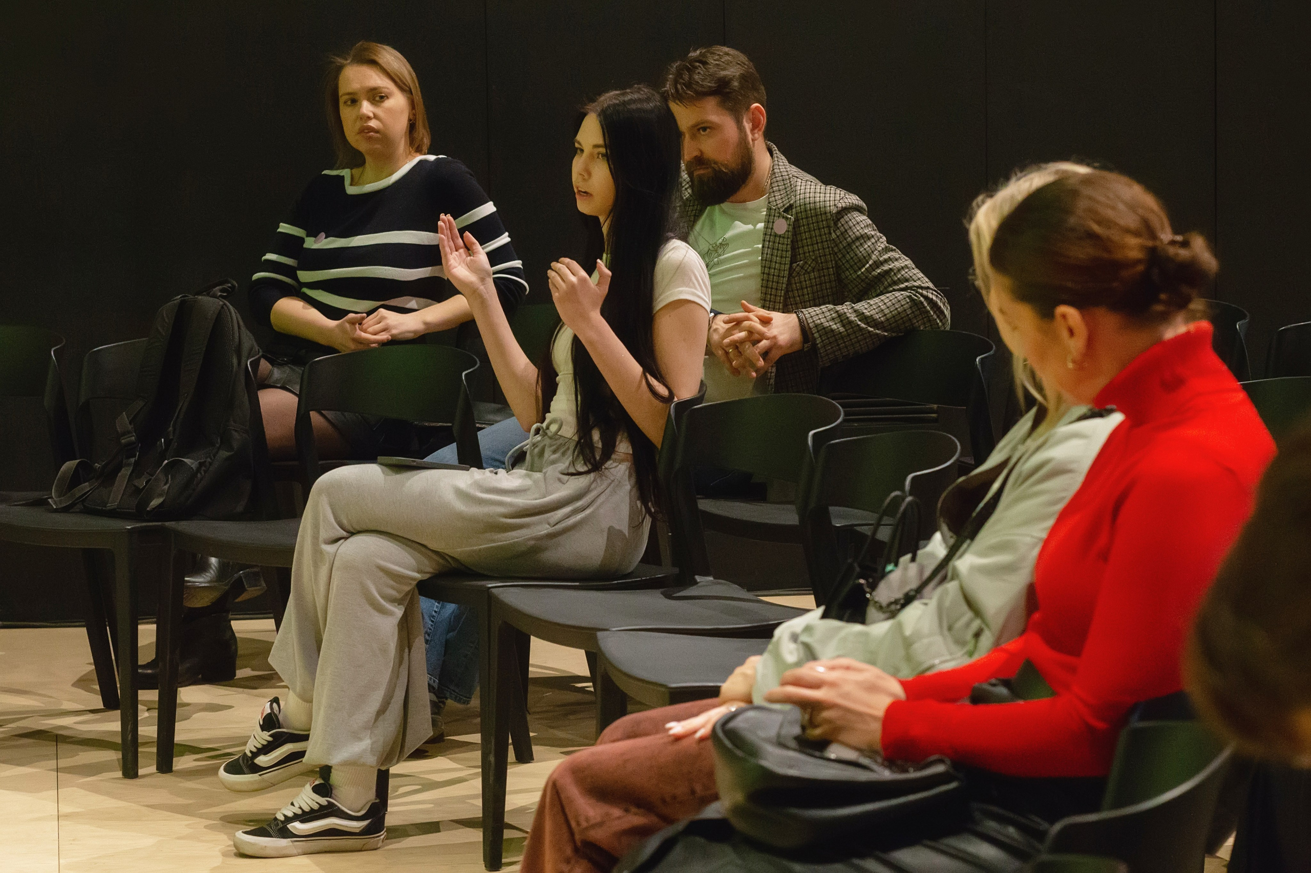 Фотосъемка дискуссии в Новой Голландии СПБ Публичное мероприятие. Портретные фотосессии, контент-съемки, репортаж