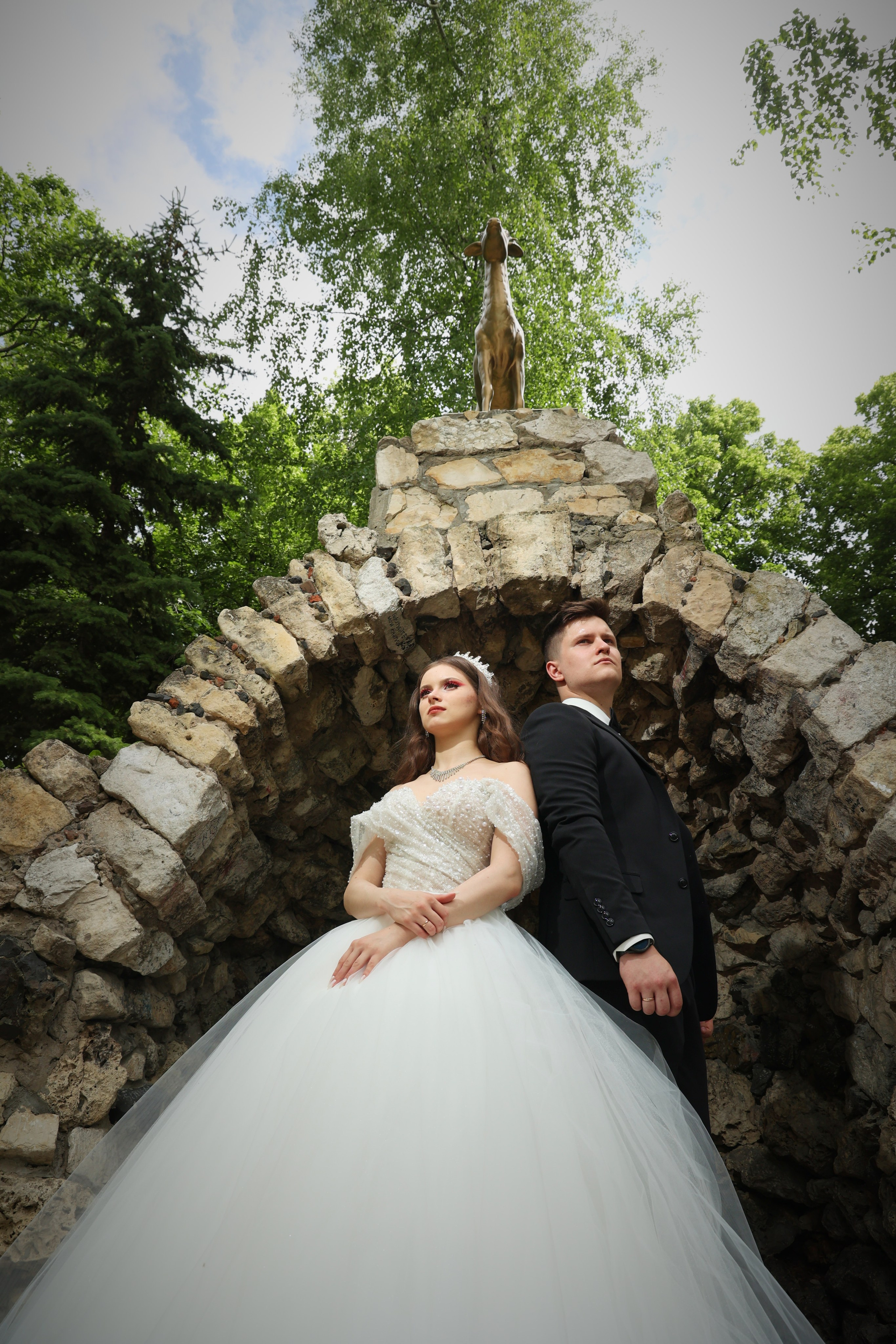 Свадебные фотографии в Струковском парке Самары. Свадебный видеограф и свадебный фотограф в Самаре Олег Слеб