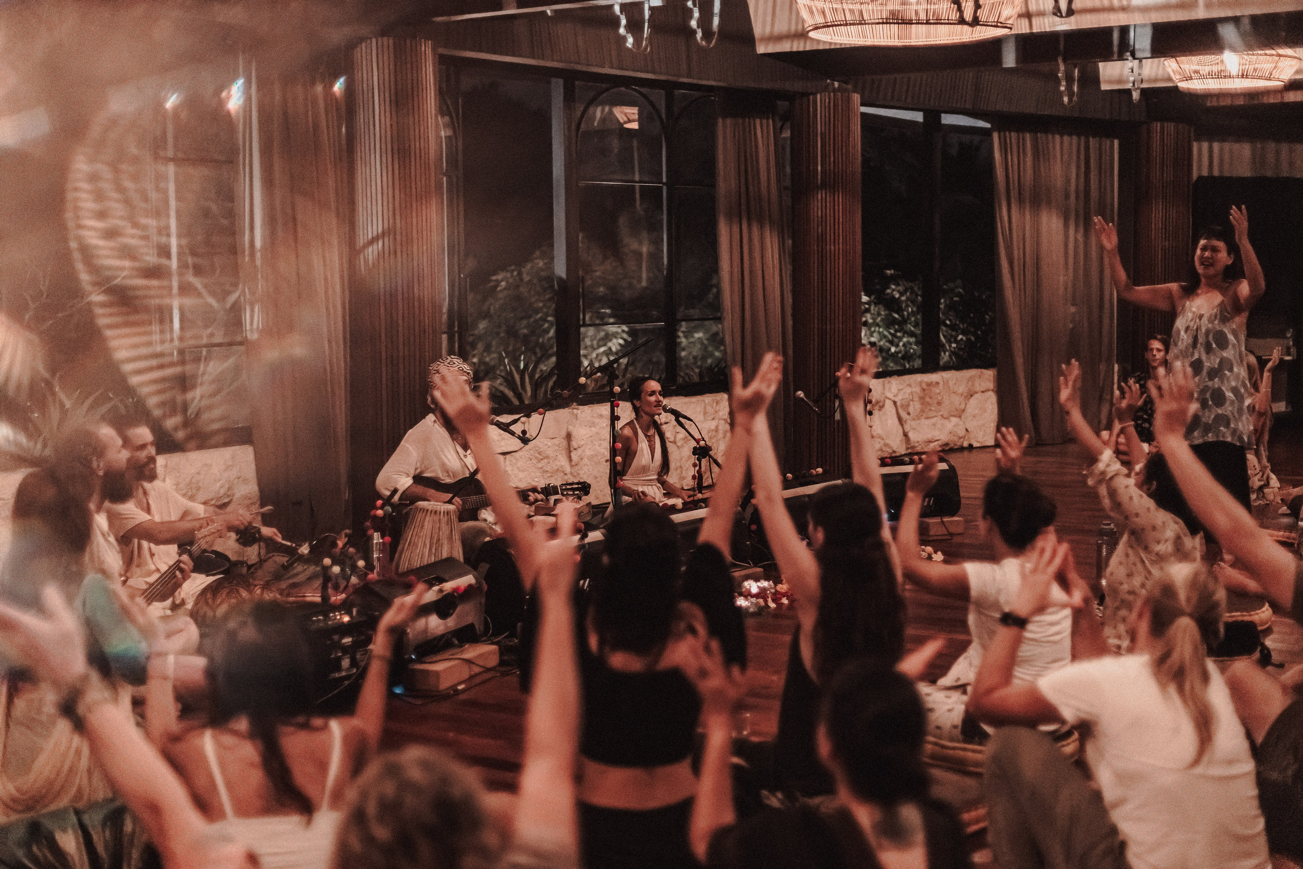 Hanuman Project on Krishna Das's retreat. Мариам Багдасарян