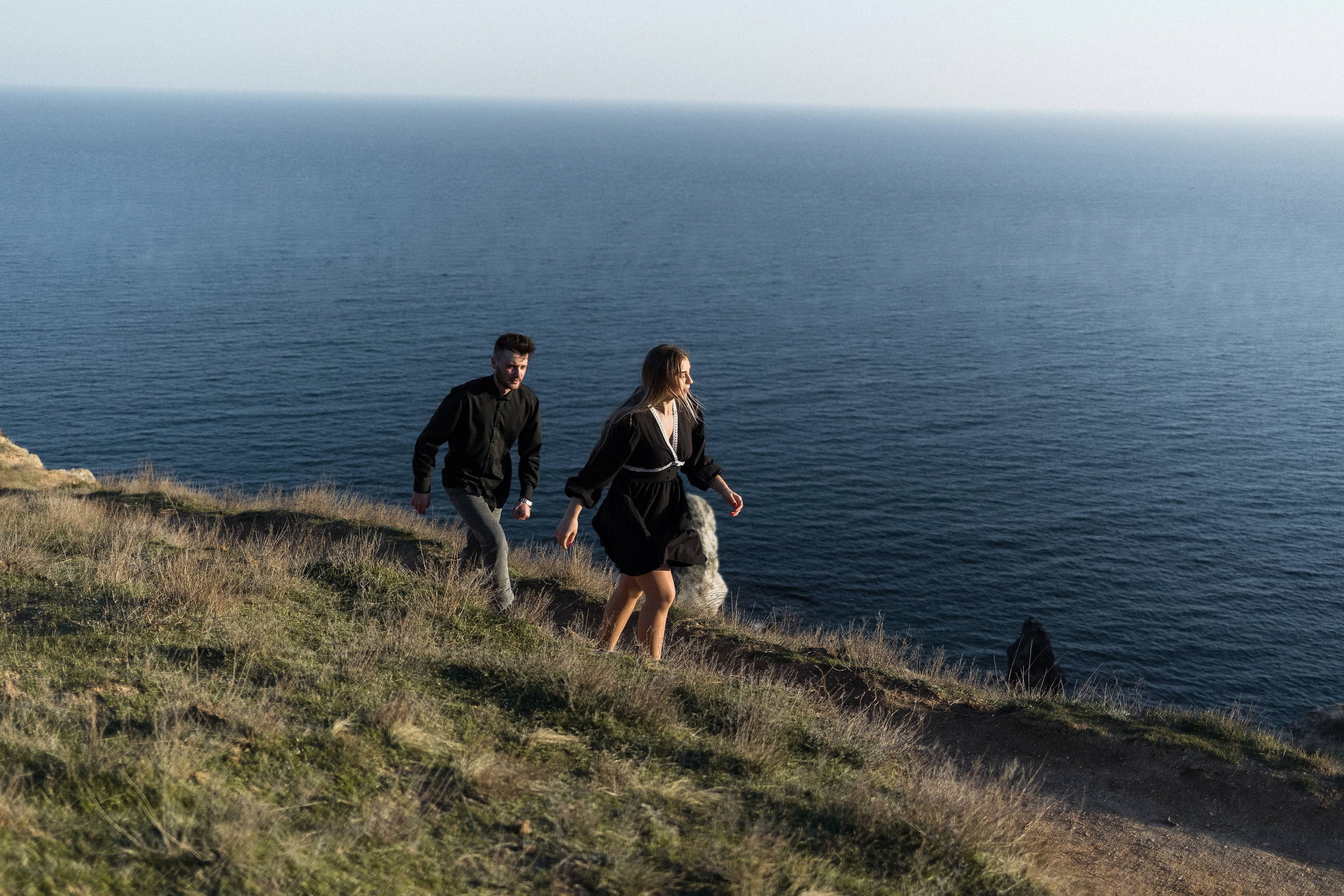 «Закат над морем: история любви Евгения и Дианы в каждом кадре». Свадебный фотограф Мироманов Николай в Крыму