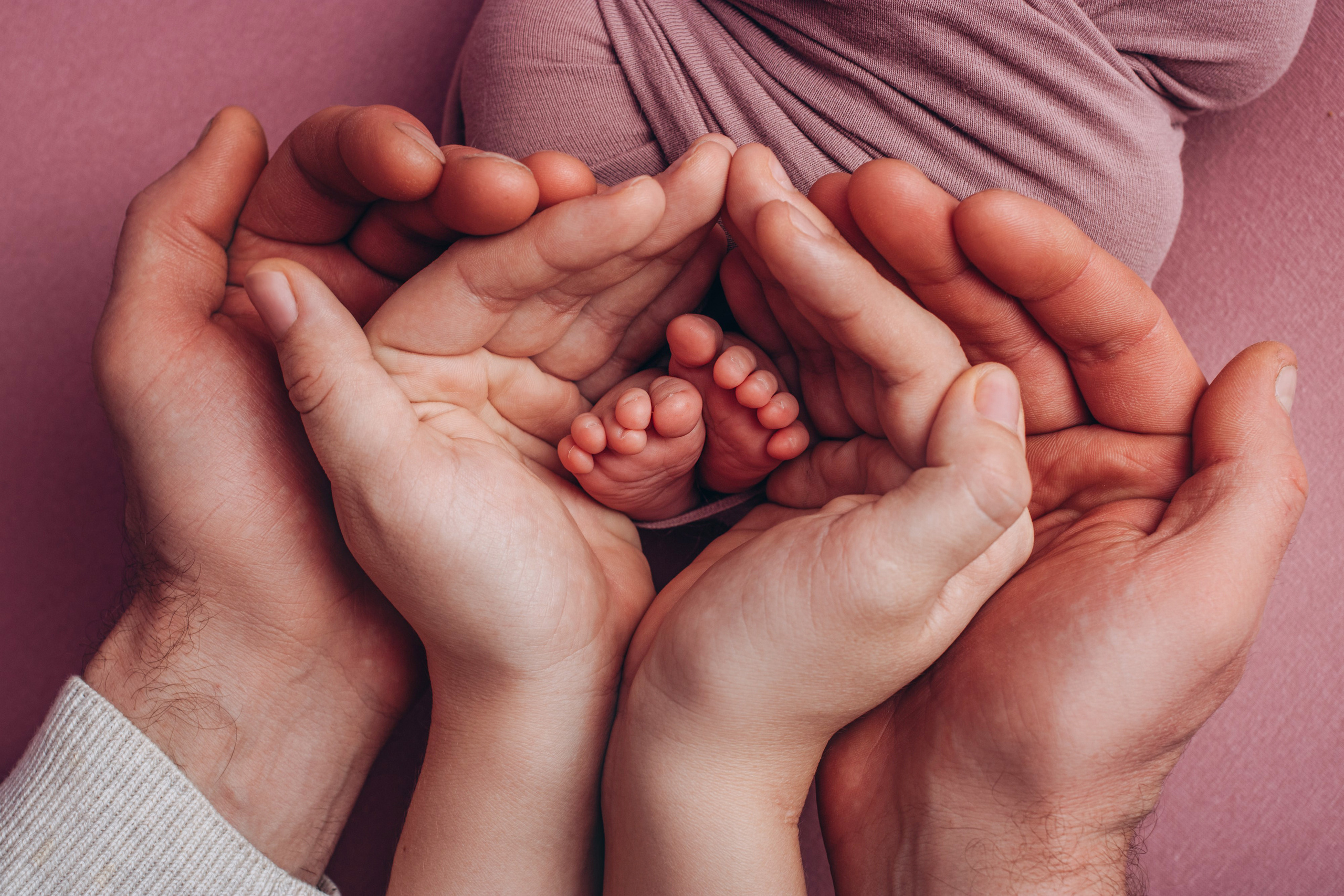 Девочки. Фотограф новорожденных и детский фотограф в Новосибирске