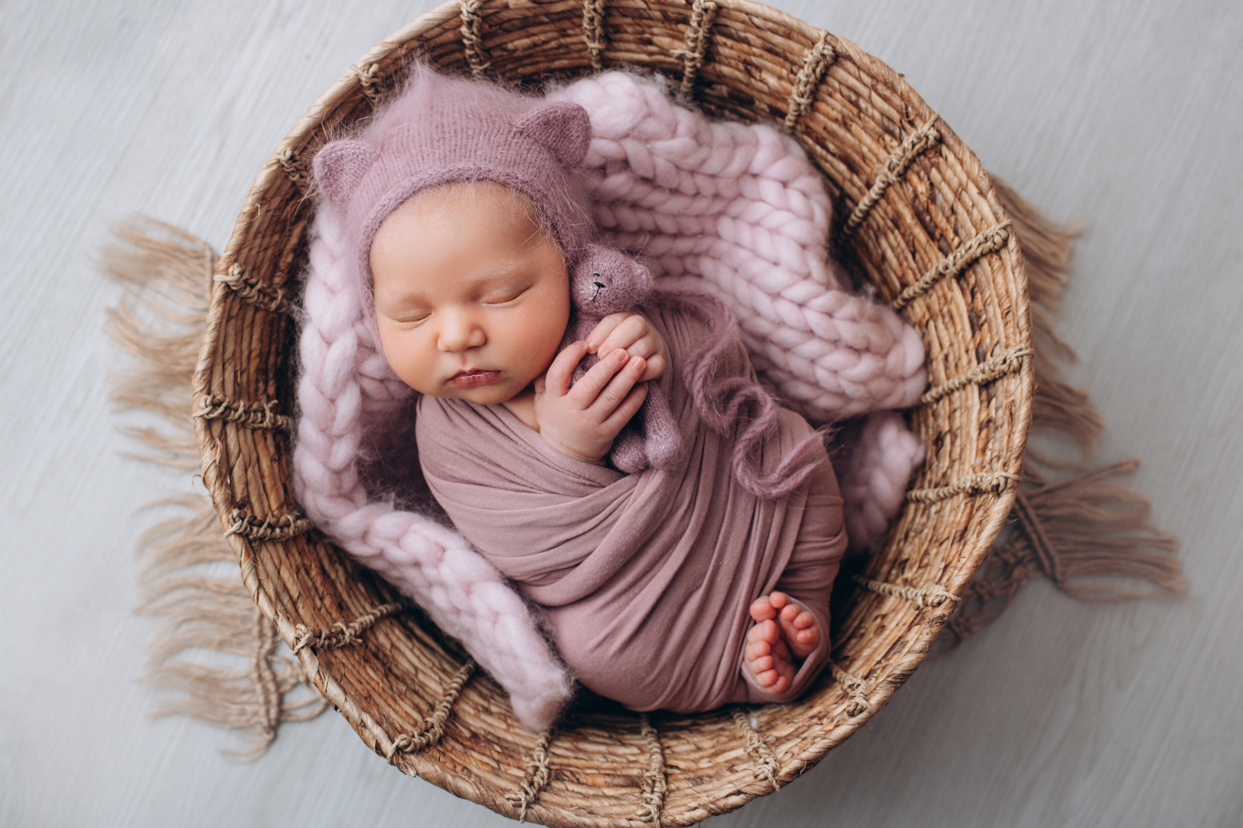 Девочки. Фотограф новорожденных и детский фотограф в Новосибирске