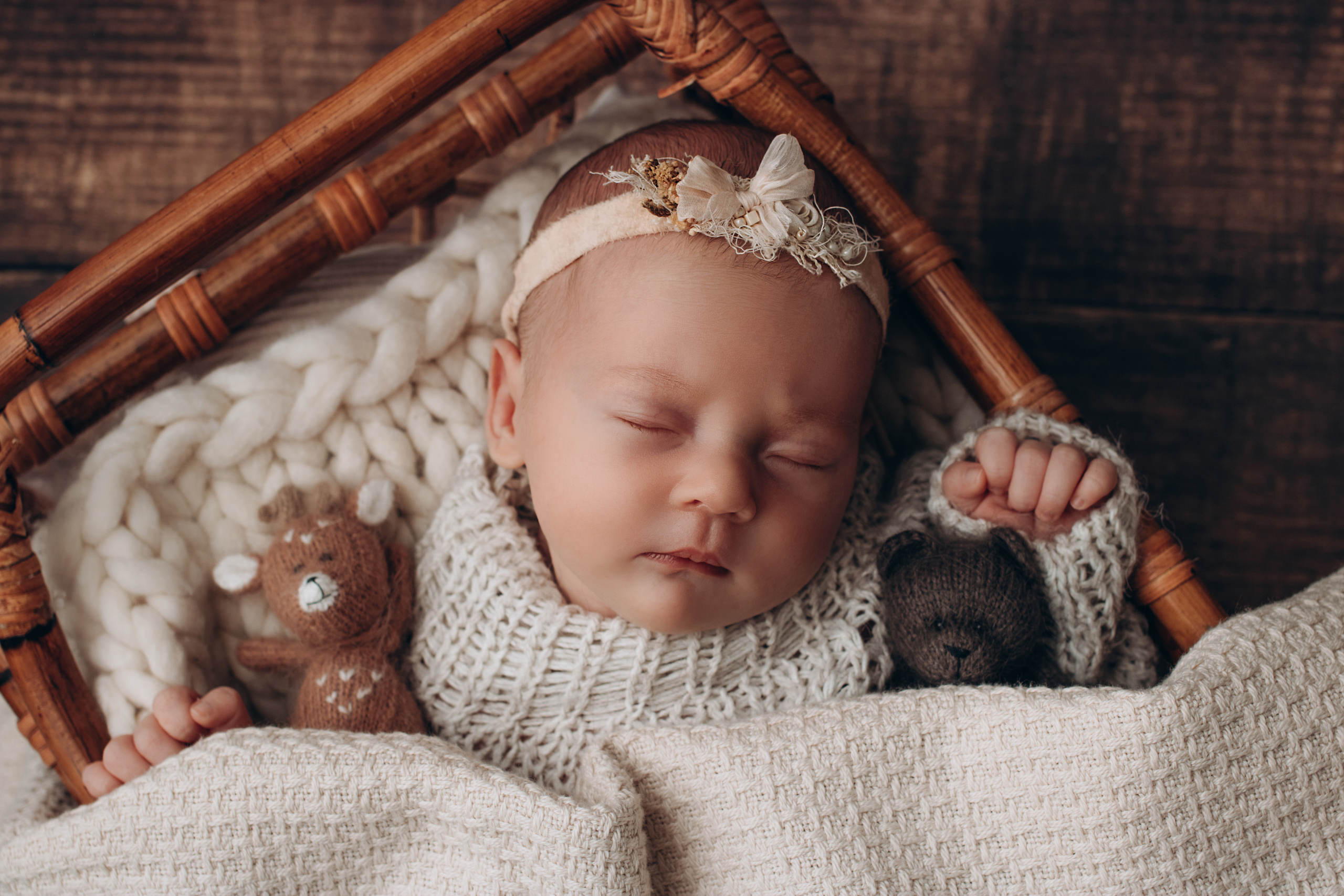 Девочки. Фотограф новорожденных и детский фотограф в Новосибирске