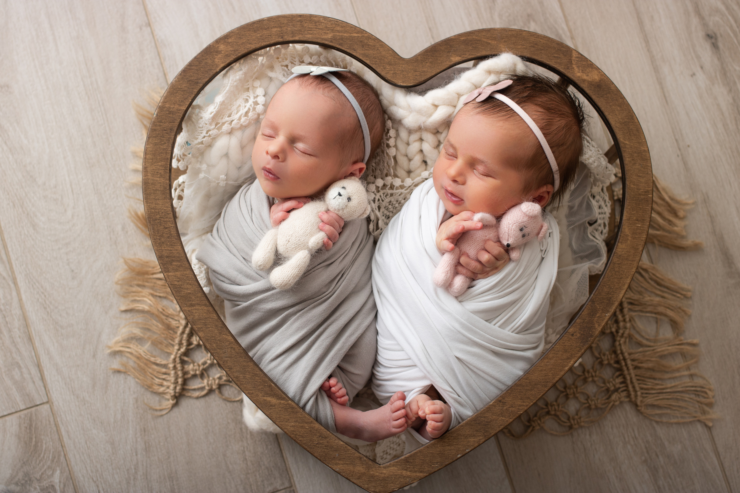 Девочки. Фотограф новорожденных и детский фотограф в Новосибирске