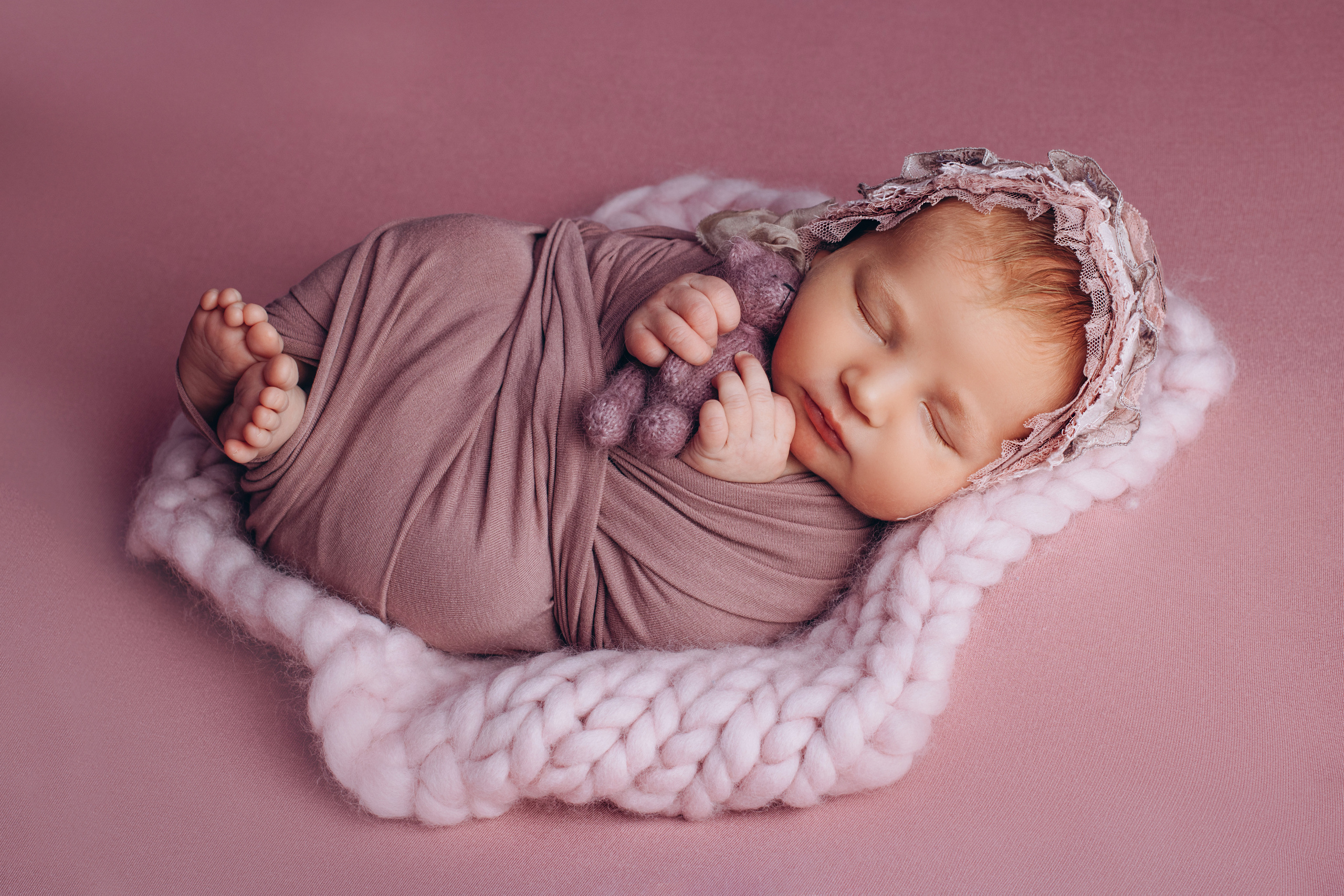 Девочки. Фотограф новорожденных и детский фотограф в Новосибирске