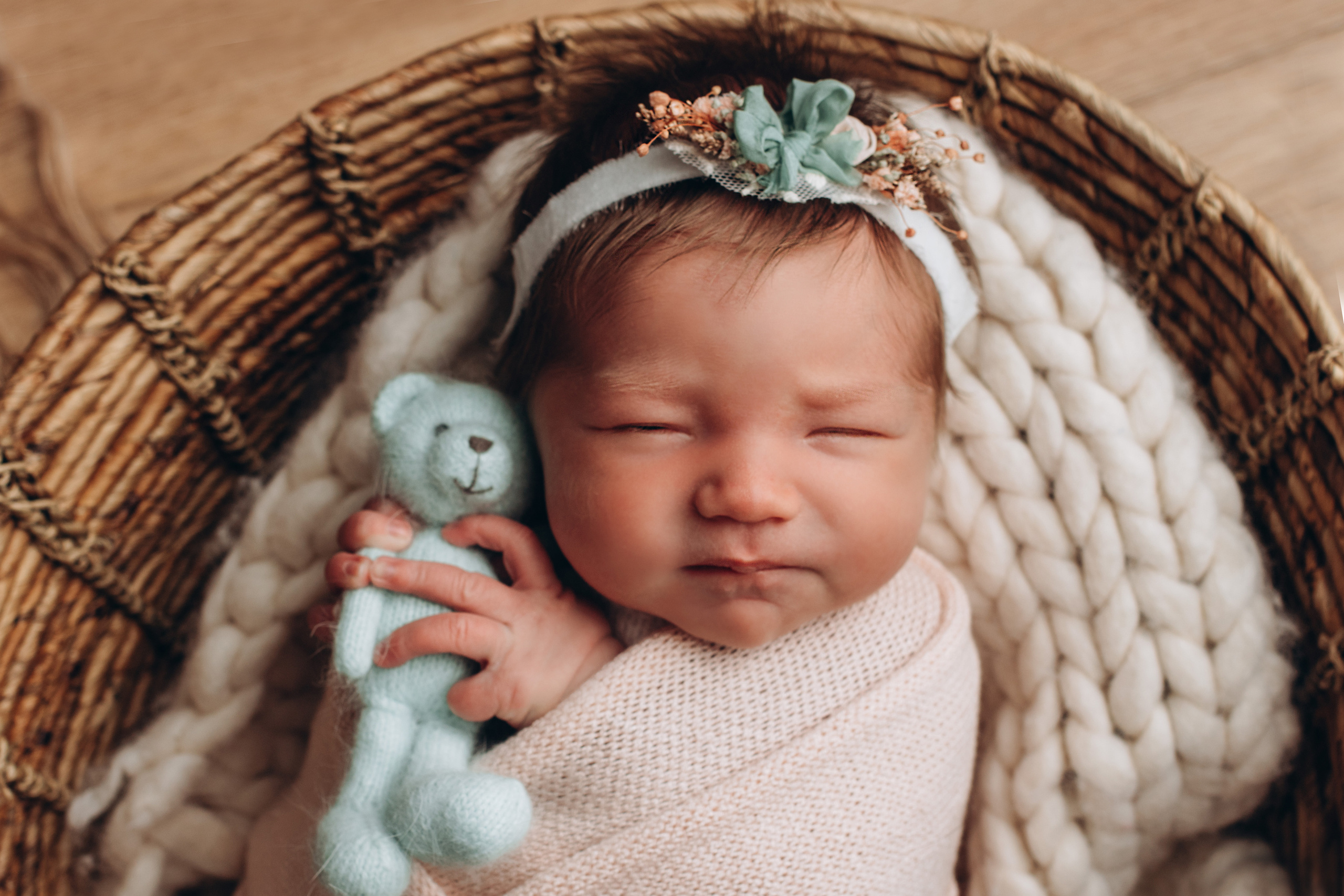 Девочки. Фотограф новорожденных и детский фотограф в Новосибирске