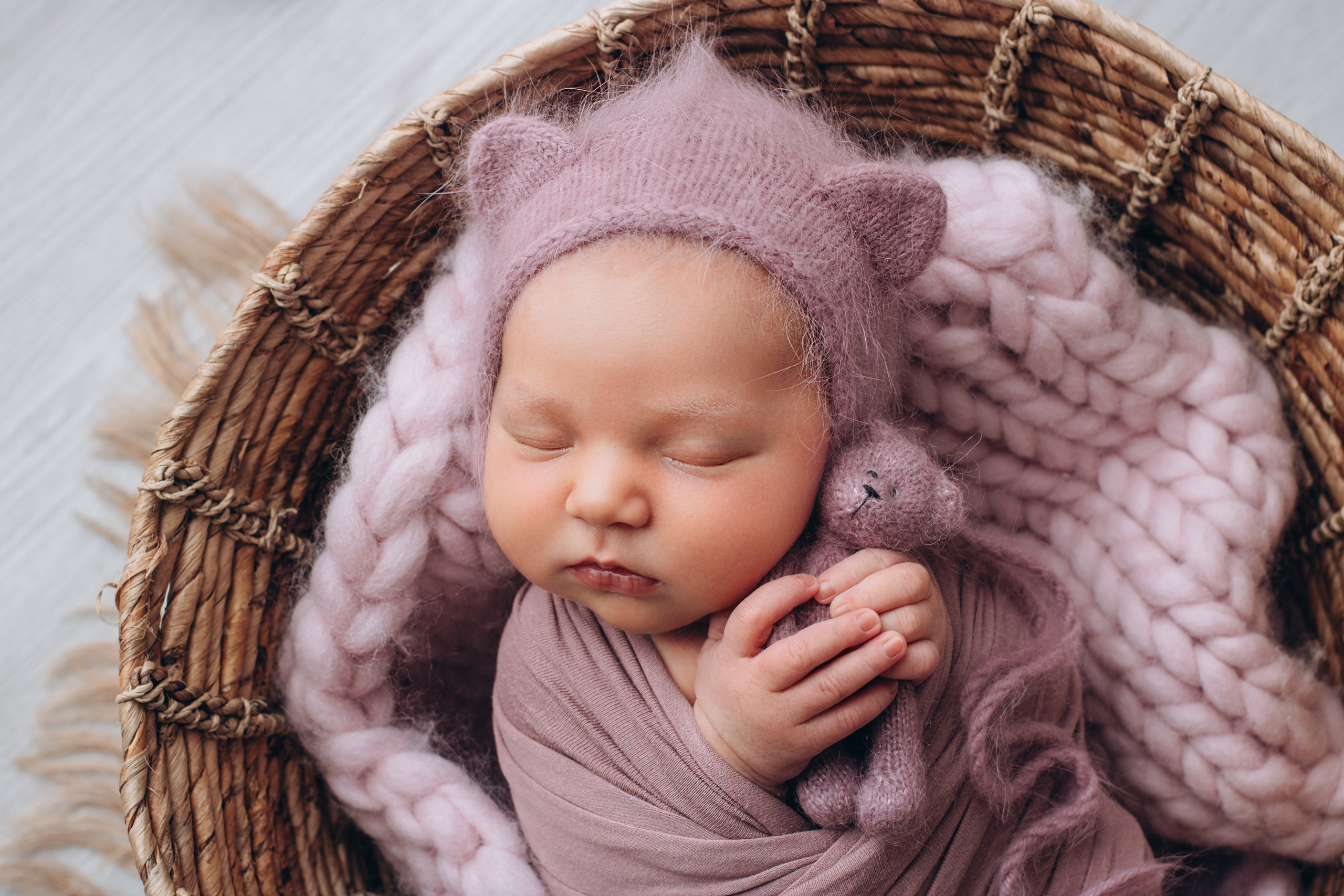 Девочки. Фотограф новорожденных и детский фотограф в Новосибирске