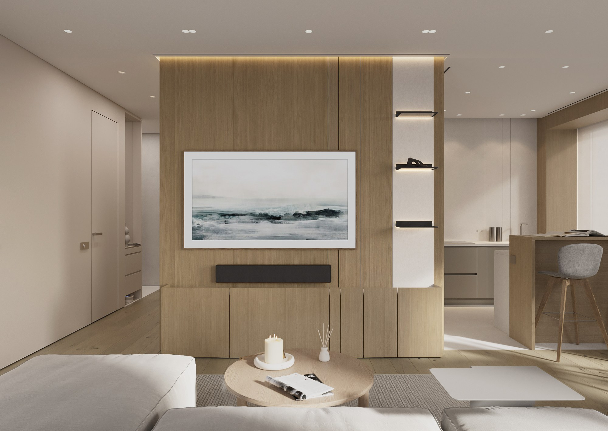 Визуализация квартиры в Prime Park. 3D визуализатор интерьеров Ксения Жарко