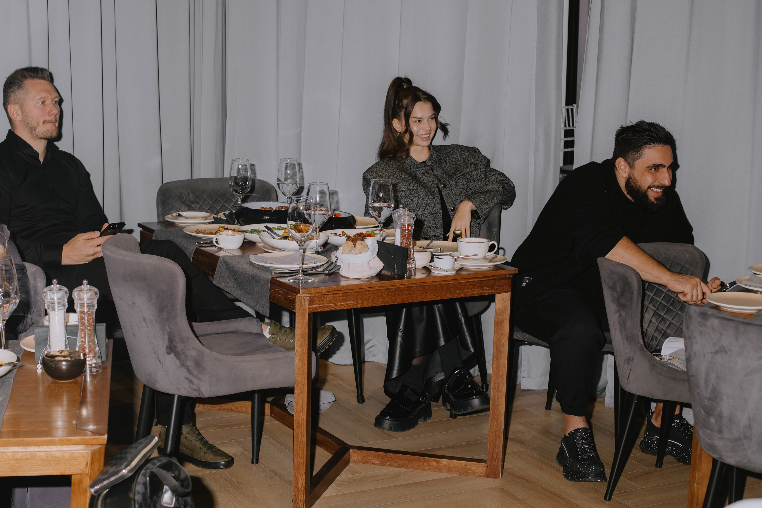 Бизнес завтрак на 89 этаже. Фотограф в Москве и Санкт-Петербурге Дарина