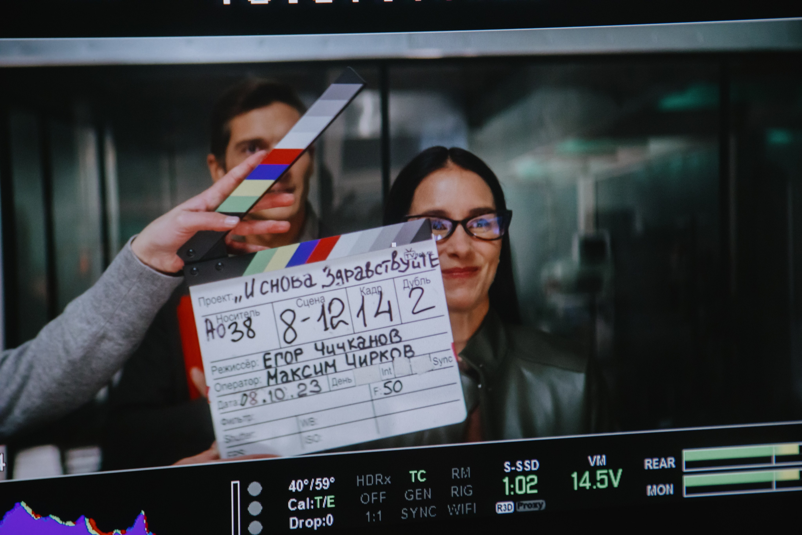 Backstage сериала «И снова здравствуйте-3». Фотограф в Москве и Санкт-Петербурге Дарина