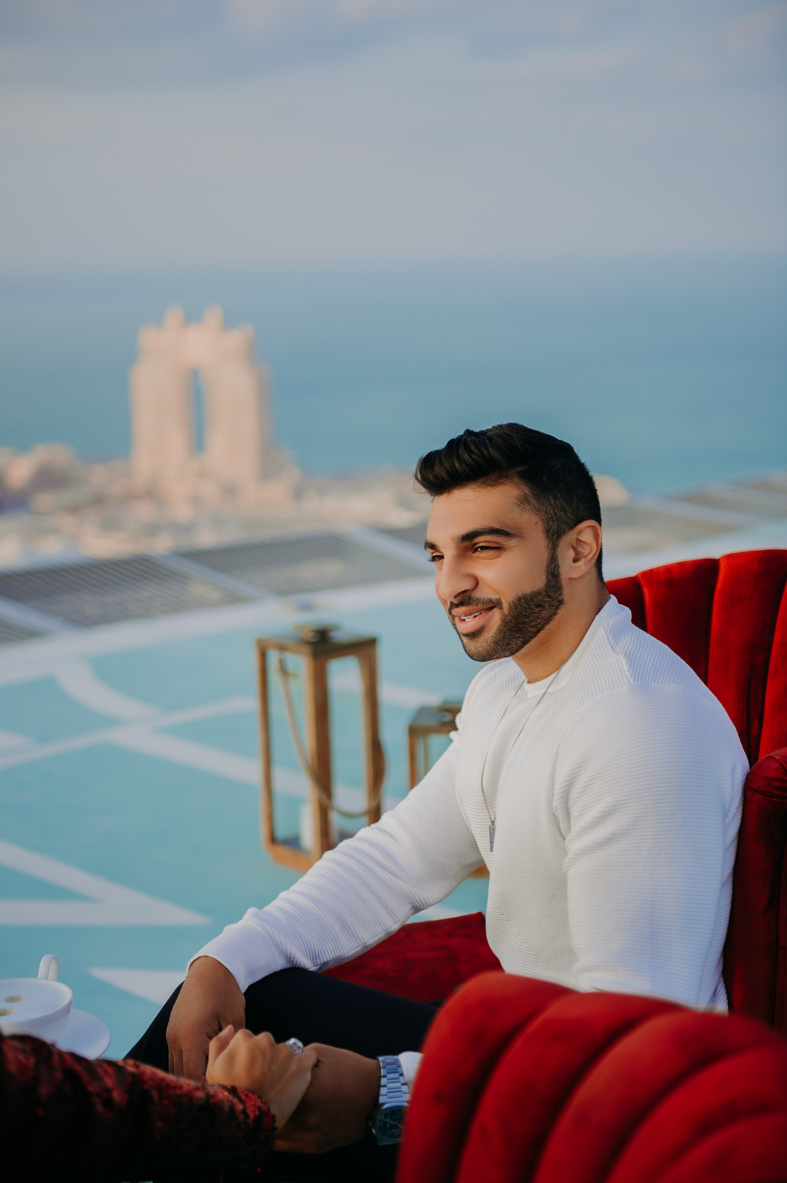 Love Story на высоте (Абу Даби). Фотограф в Москве и Санкт-Петербурге Дарина