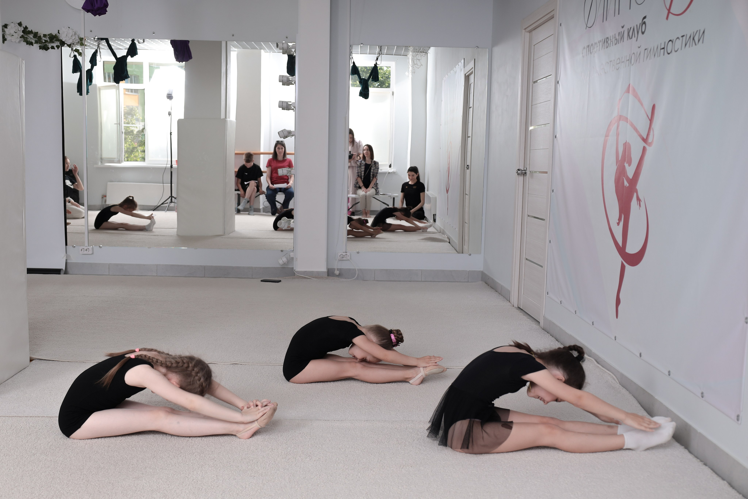 Открытый урок гимнастика. Фотограф Надршина Лилия