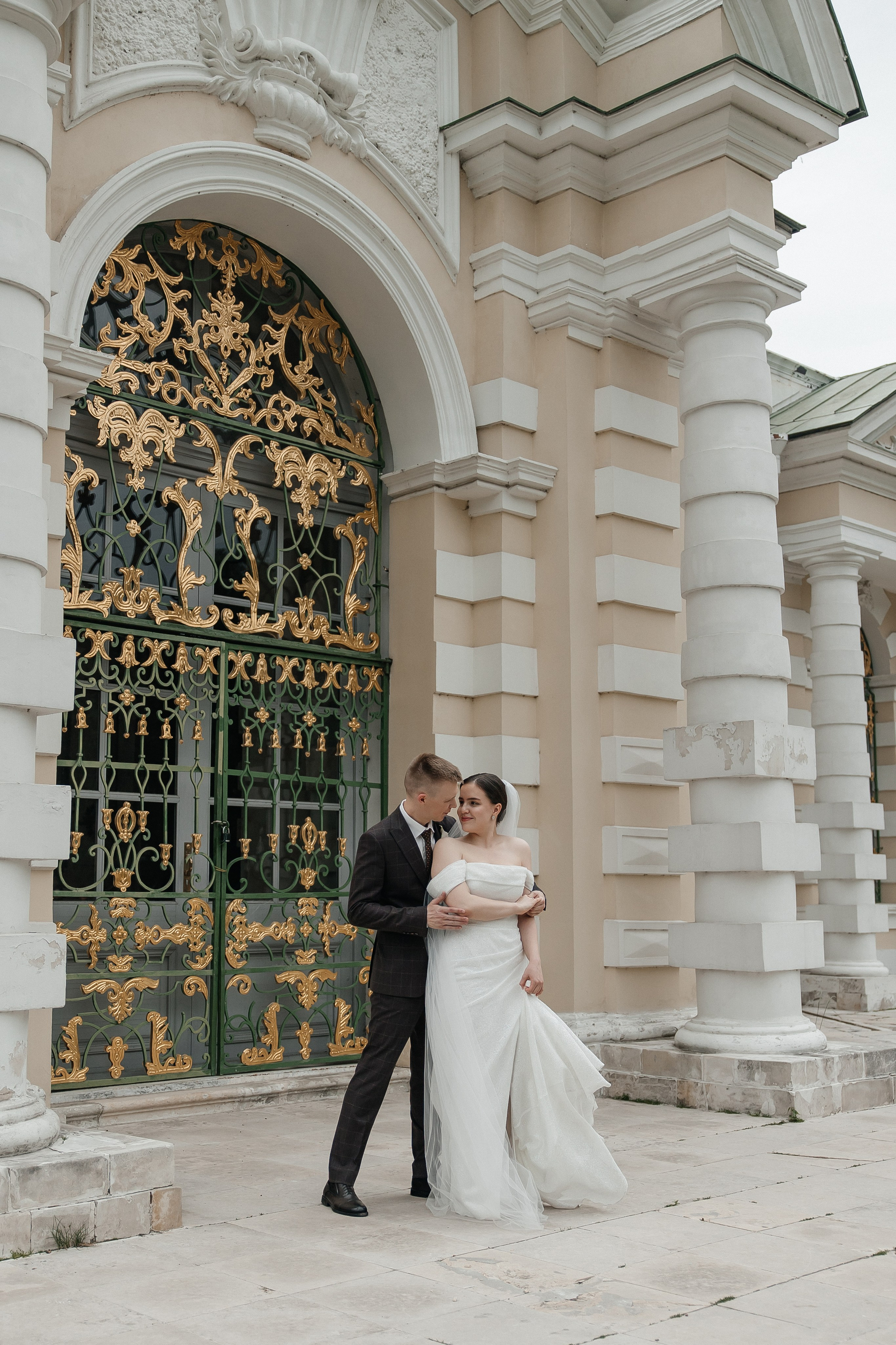 Свадебная прогулка в Усадьбе Кусково