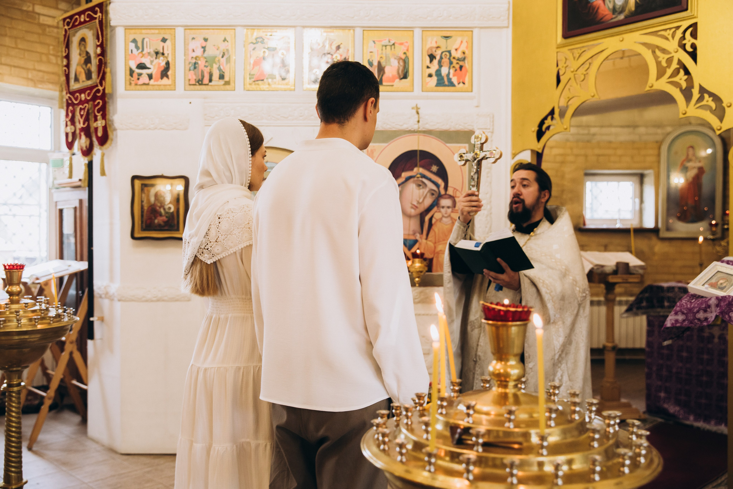 Таинство венчания Алексея и Ольги. Детский и семейный фотограф в Пушкино, Мытищи, Москва Сергеева Светлана