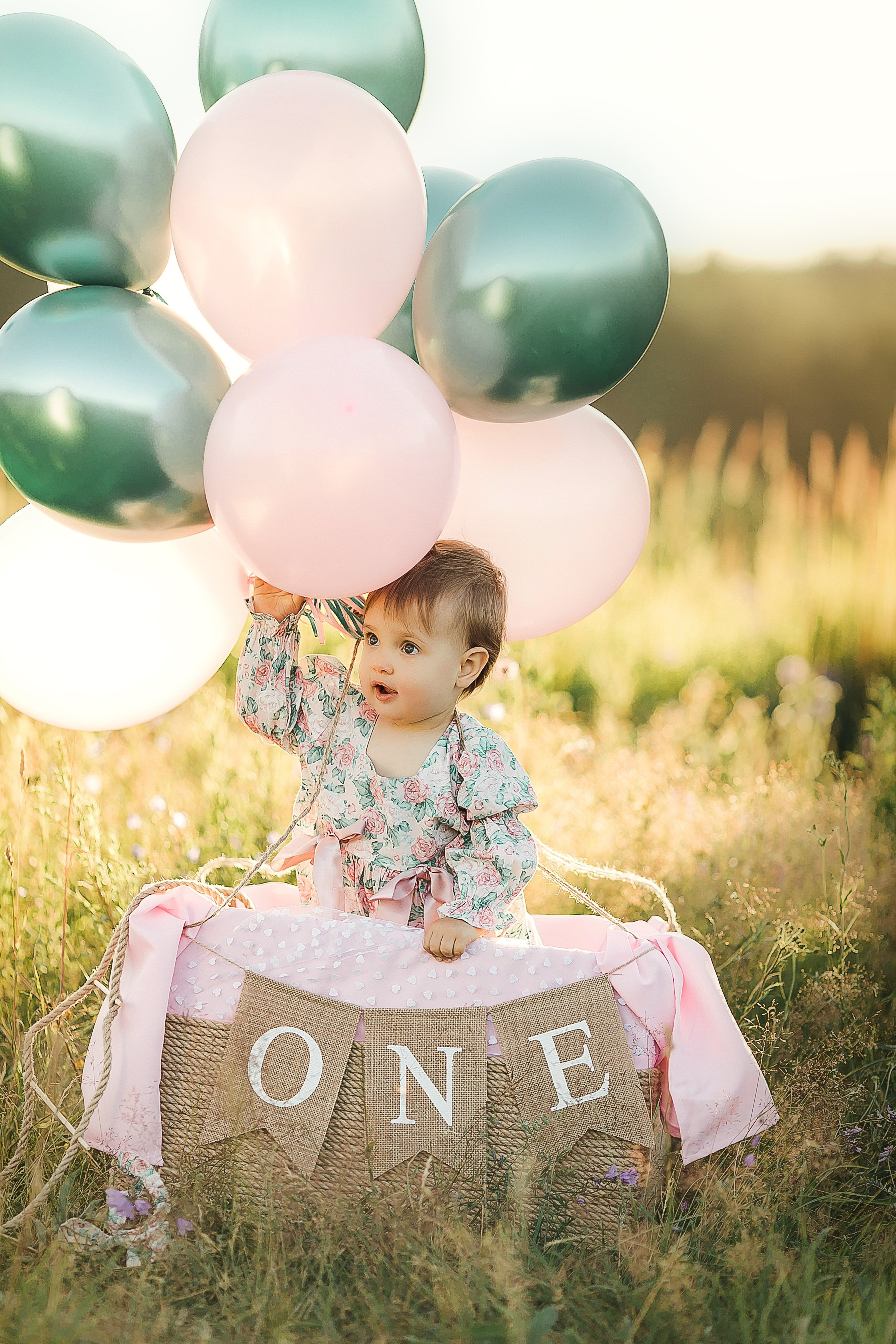 Детский день Рождения 1 год. Детский и семейный фотограф Муксимова Ирина