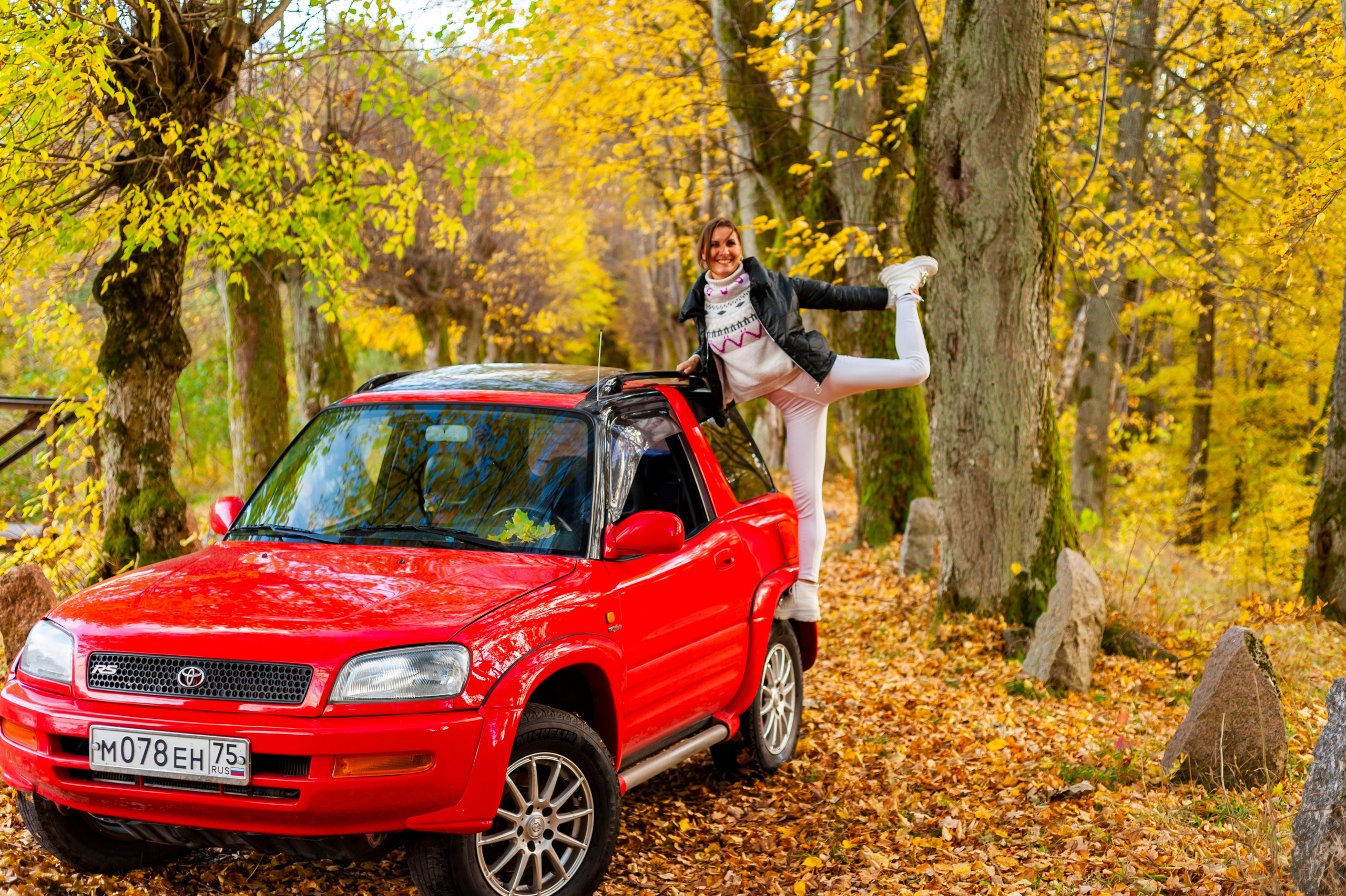 Съемка с автомобилем. Фотограф Калиниград