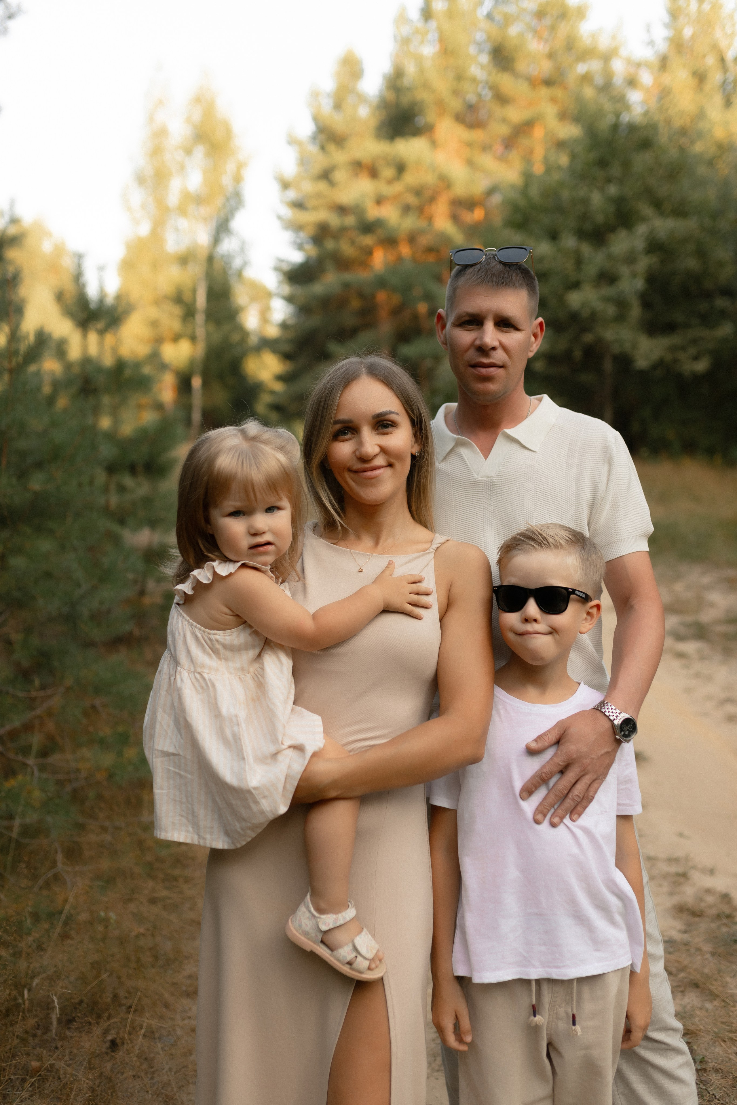 Алексей, Мария, Ваня и Варя. Фотограф Татьяна Семенова