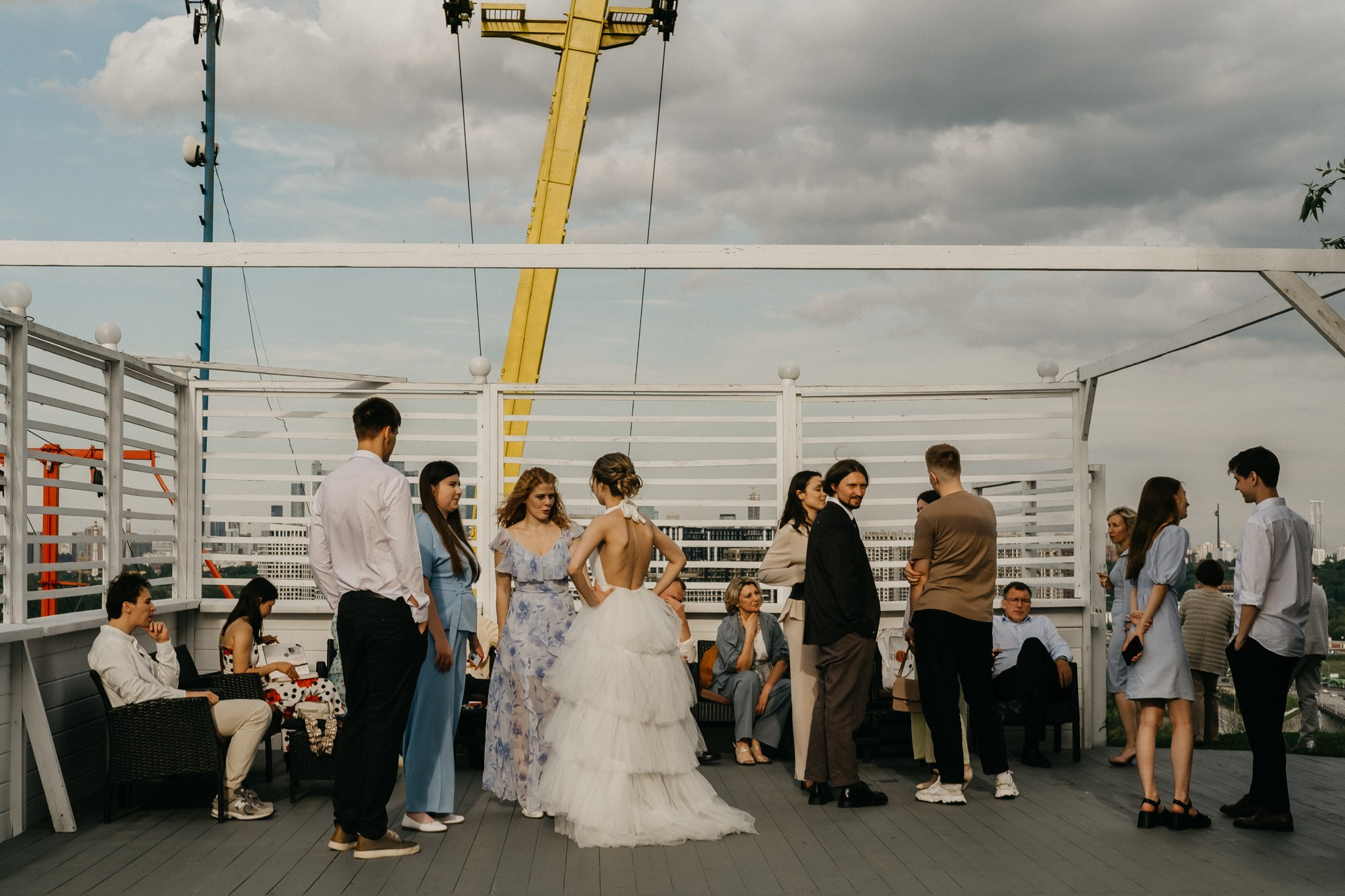 На высоте. Свадебный фотограф Александра Тюлякова