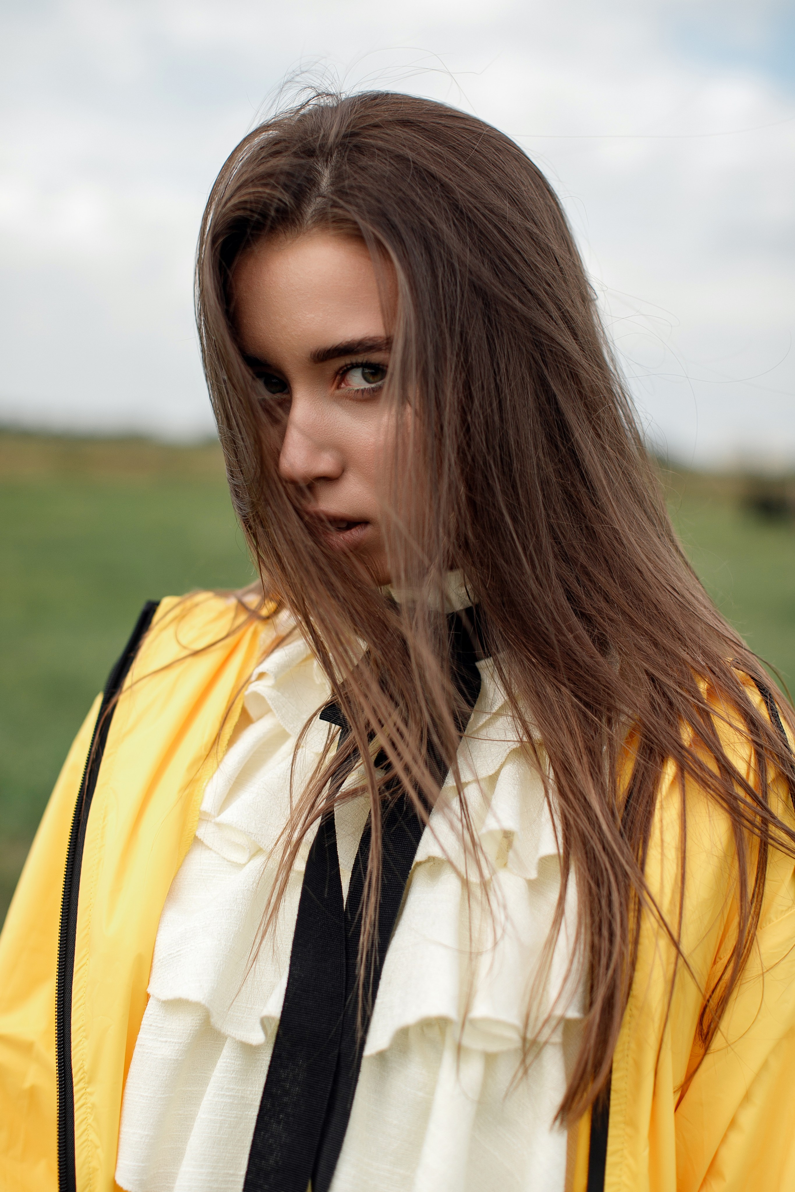 Фотосессия Полины у маяка. Свадебный фотограф Москва