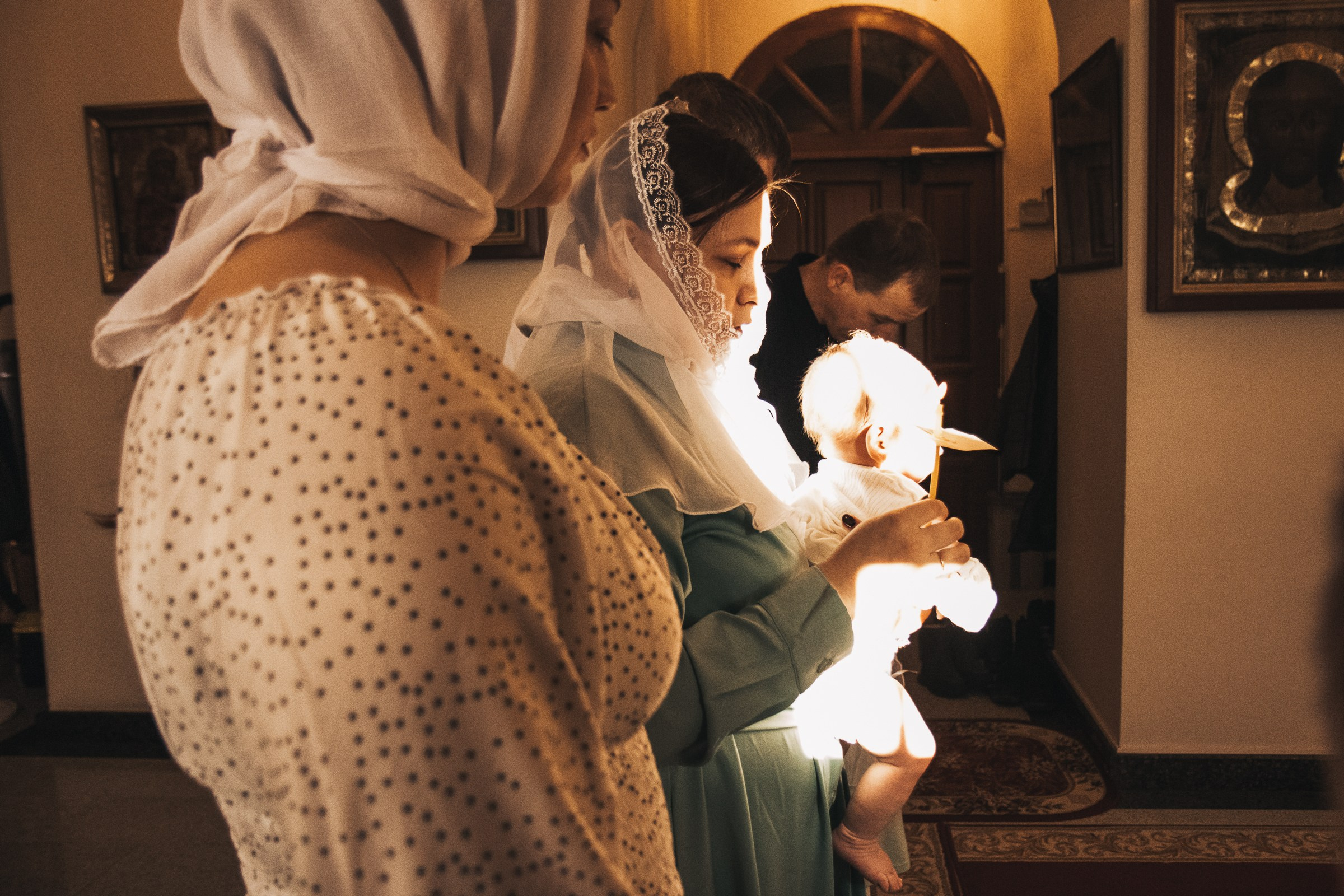 Таинство Крещения. Семейный и школьный фотограф в Тюмени Елена Бузиновская