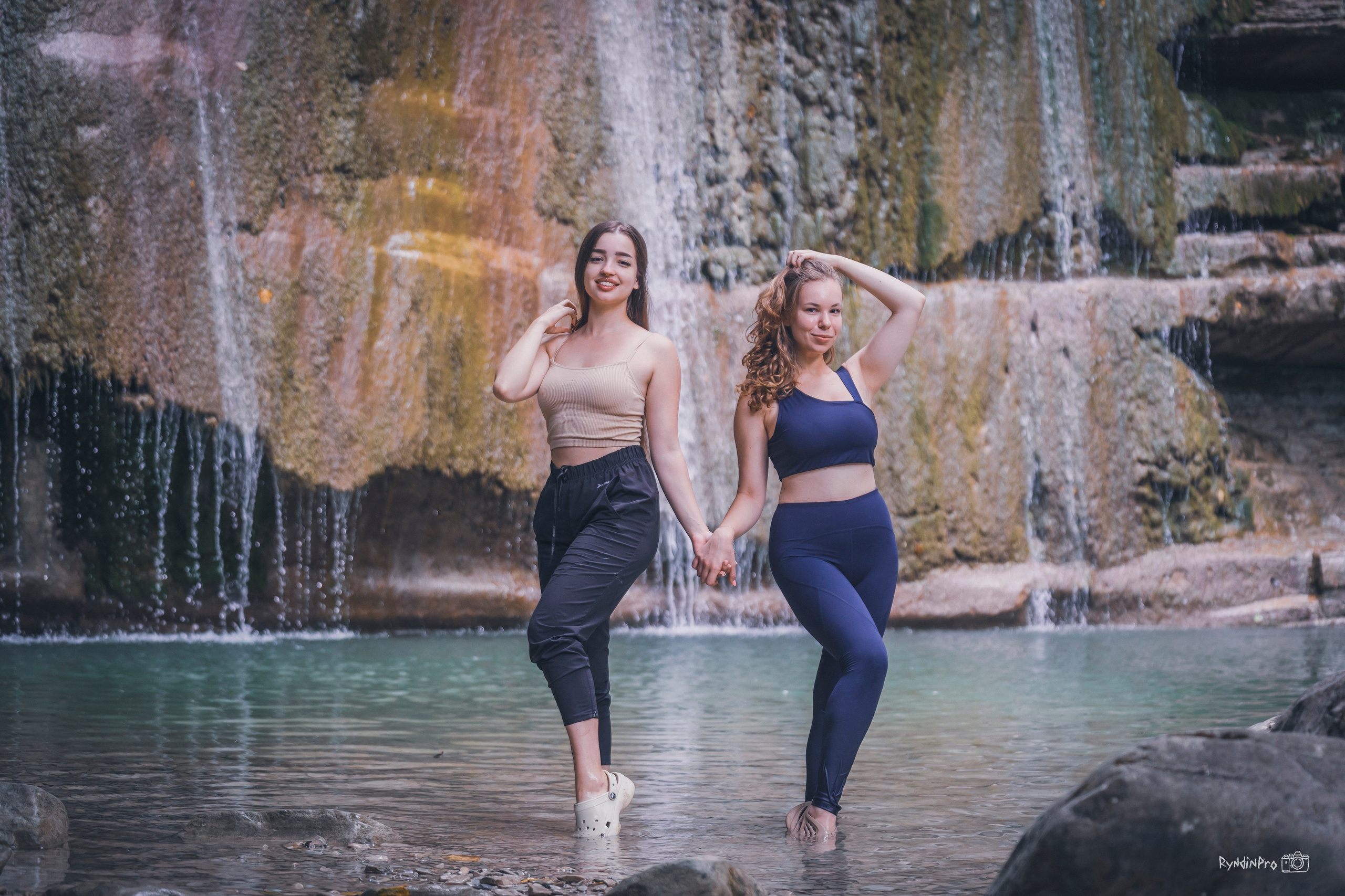 Поход на водопады Куаго с командой Мадьяр 23.07.24. Репортажный фотограф в Краснодаре Рындин Дмитрий