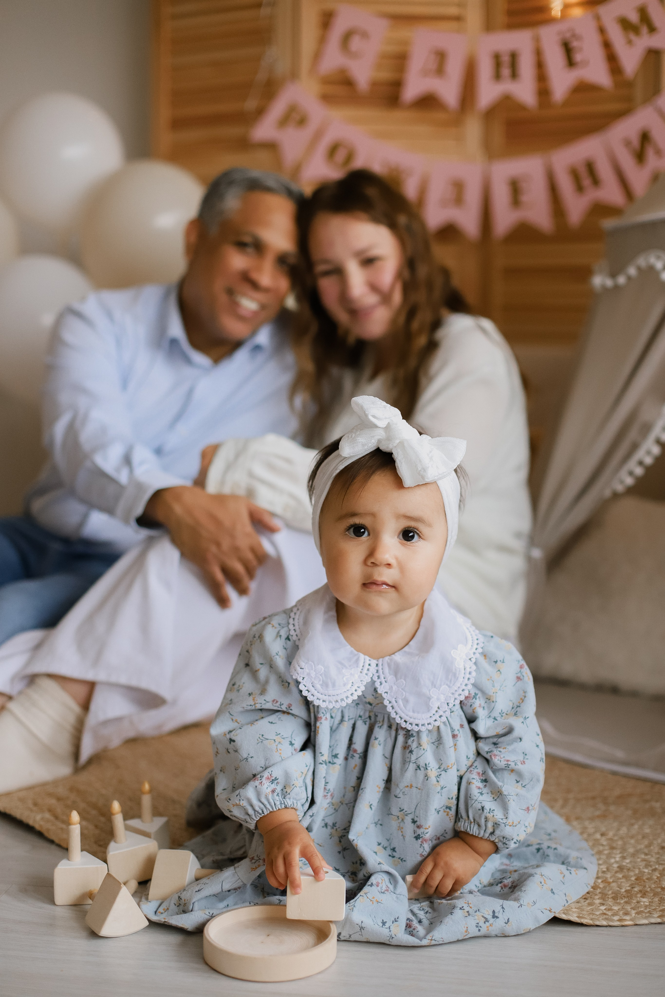 Годик Амелии. Свадебный, семейный и детский фотограф в Люберцах Зайцева Анастасия