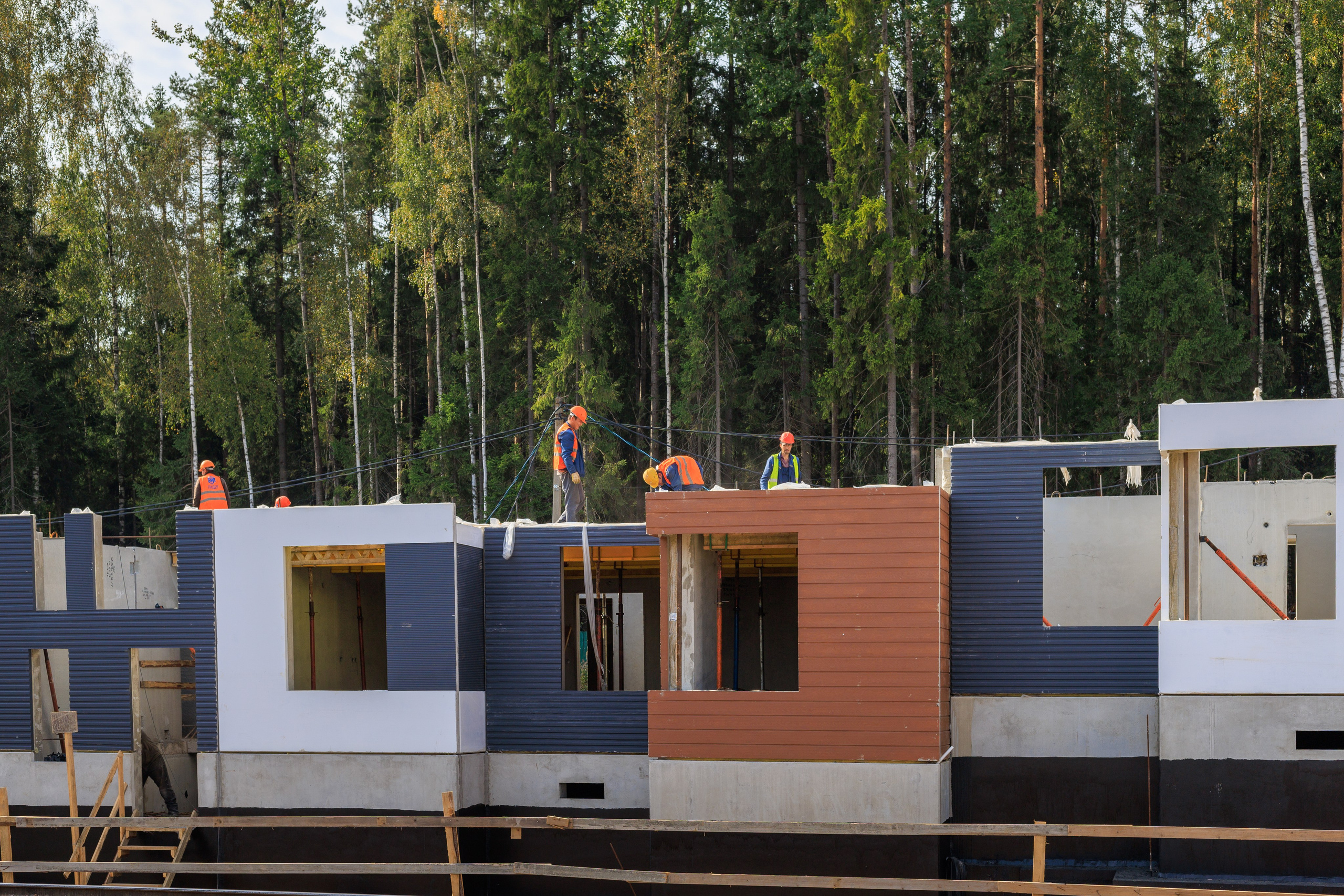 Архитектурная и репортажная фотосъёмка для застройщика