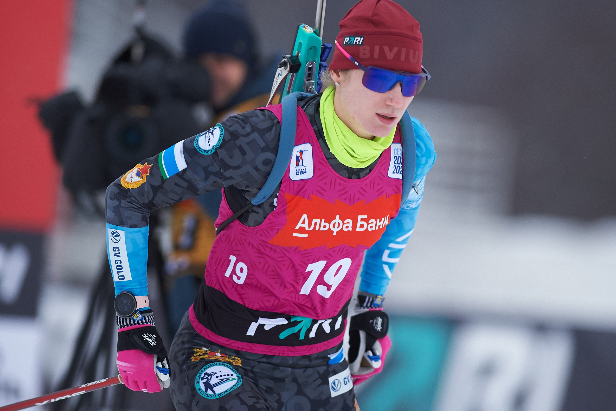 Биатлон. Чемпионат России — 2024/2025, 3-й этап, Ижевск. Ижевская винтовка. Спортивный репортажный фотограф в Ижевске Сергей Мерзляков