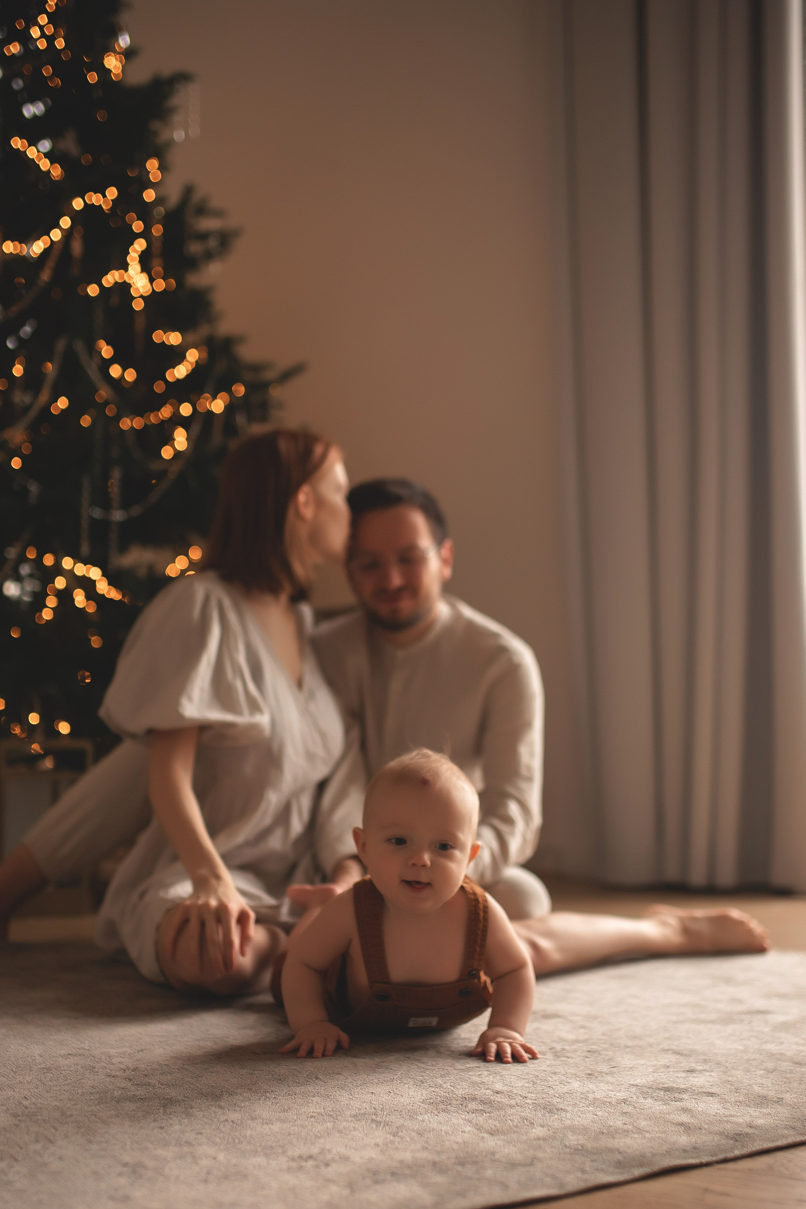 Семейная новогодняя история. Фотограф в Москве. Елизавета Косицына