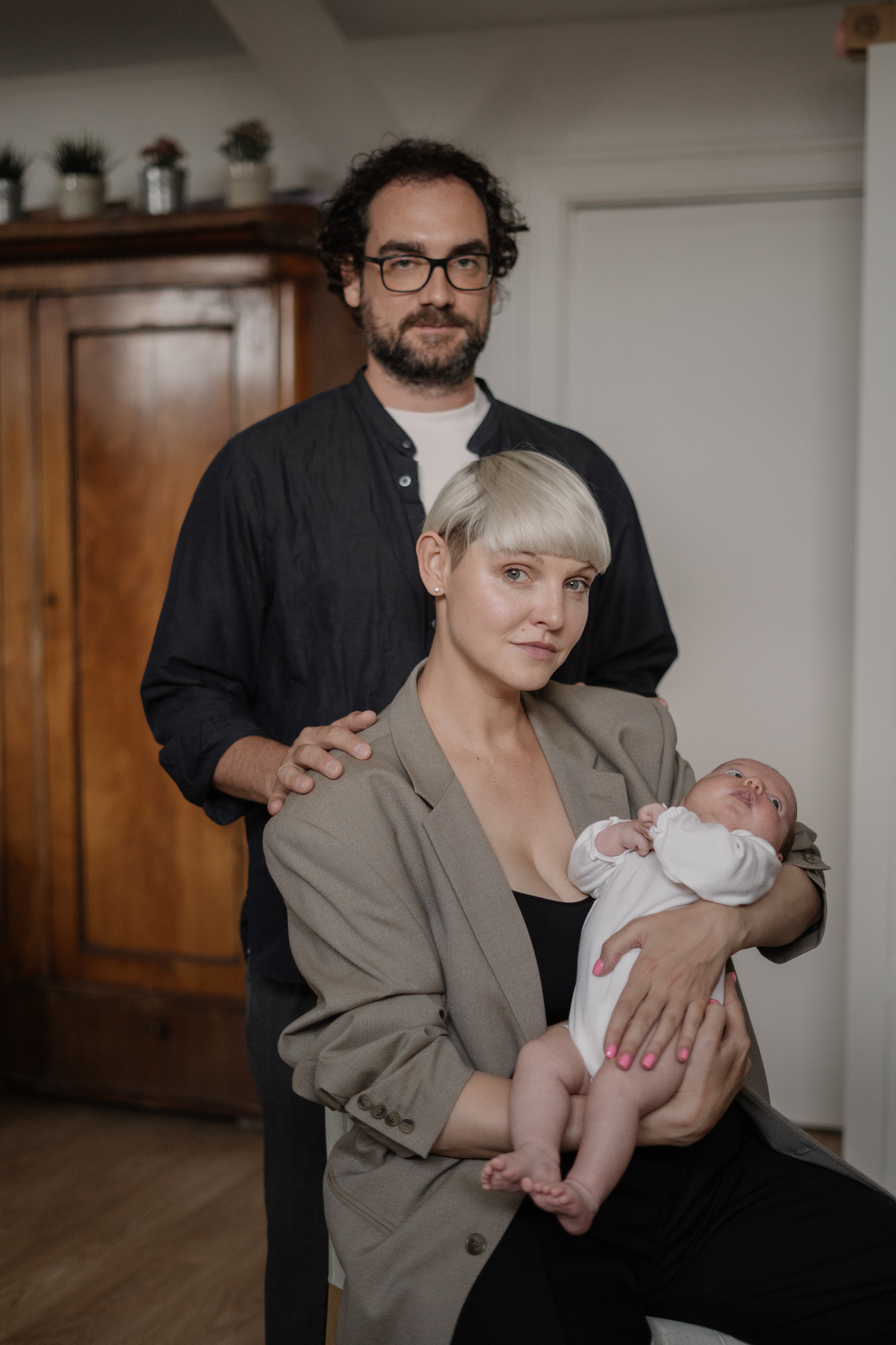 Леся, Александр и Матильда — семейная съемка. Фотограф Ольга Пучкова