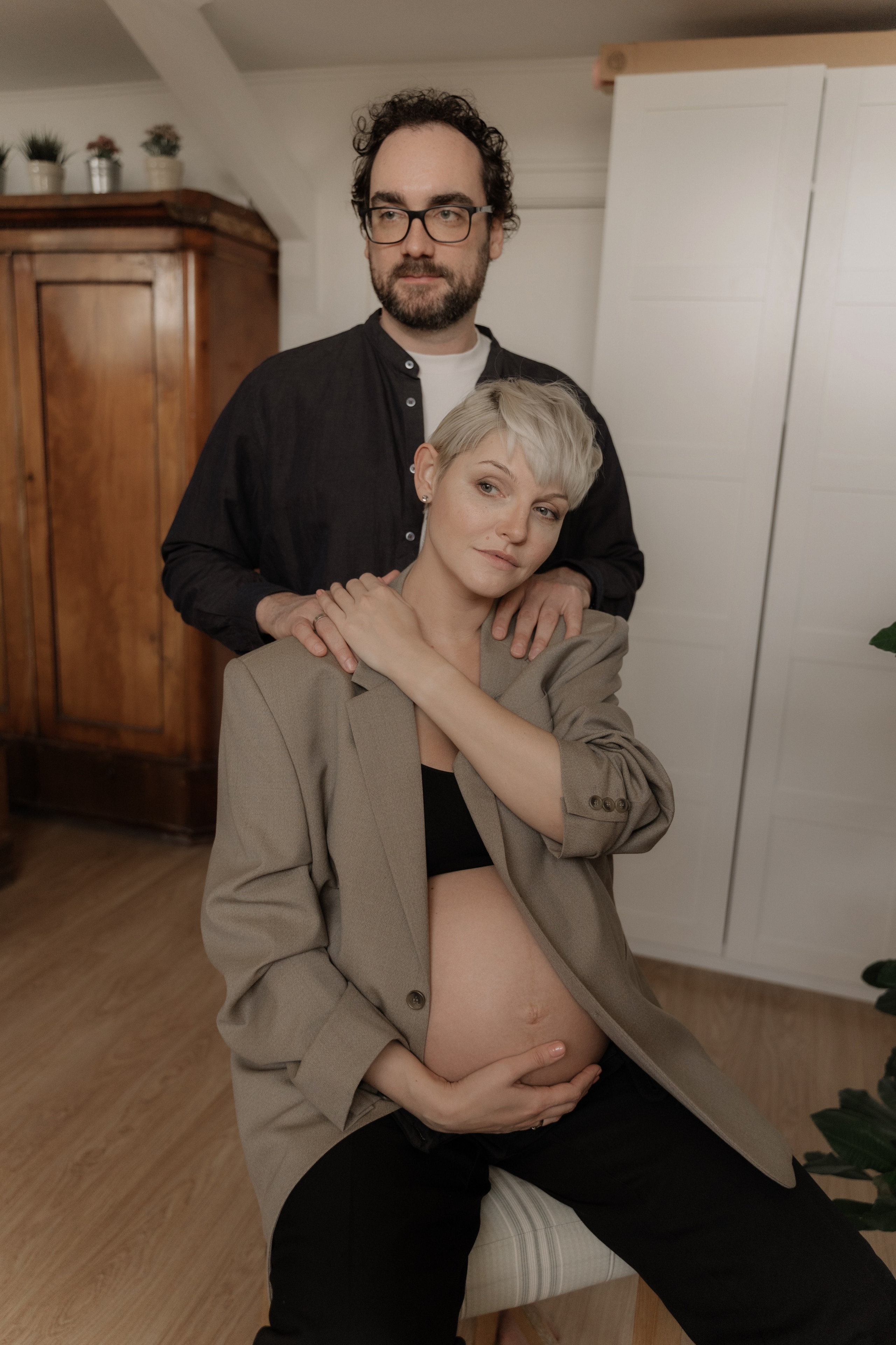 Леся и Александр — сьемка беременности. Фотограф Ольга Пучкова