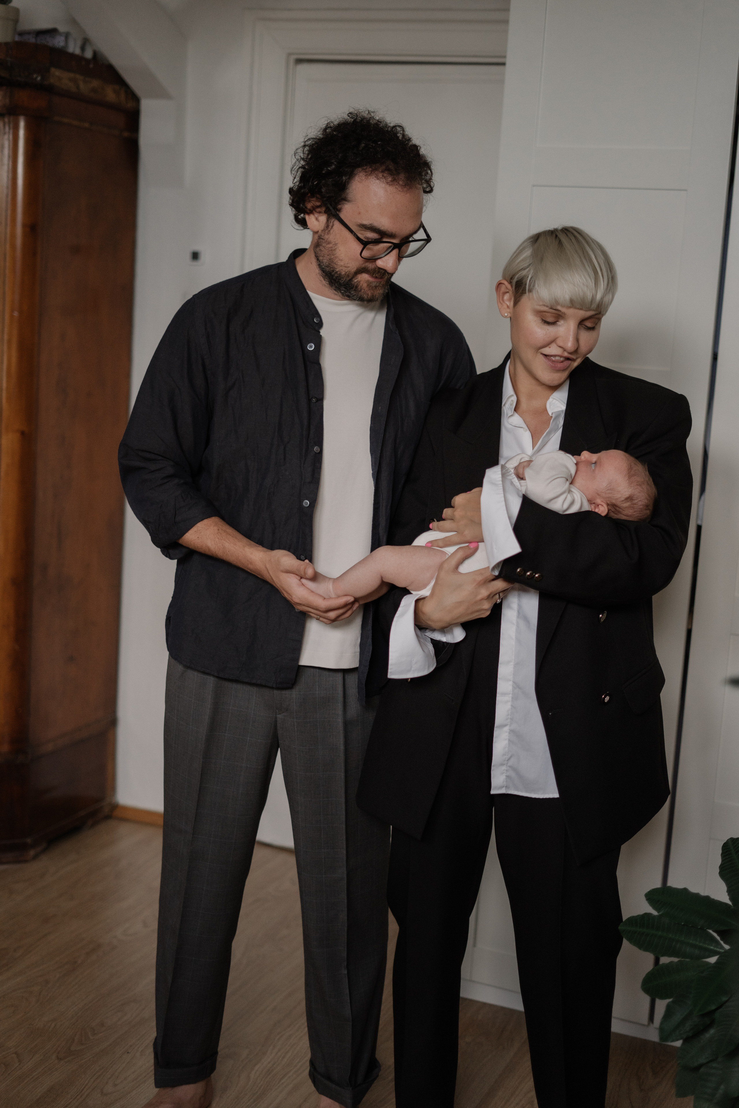 Леся, Александр и Матильда — семейная съемка. Фотограф Ольга Пучкова