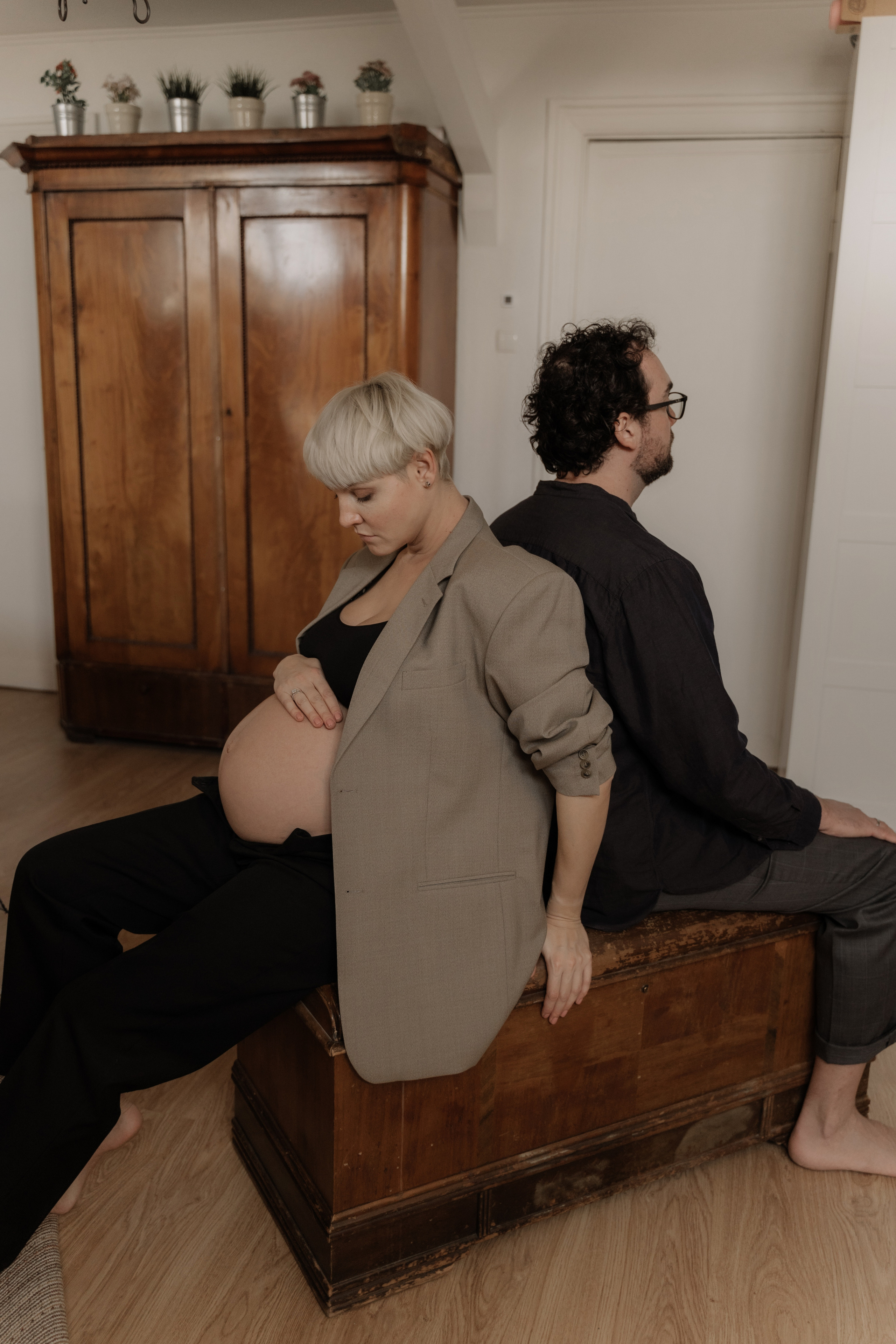 Леся и Александр — сьемка беременности. Фотограф Ольга Пучкова