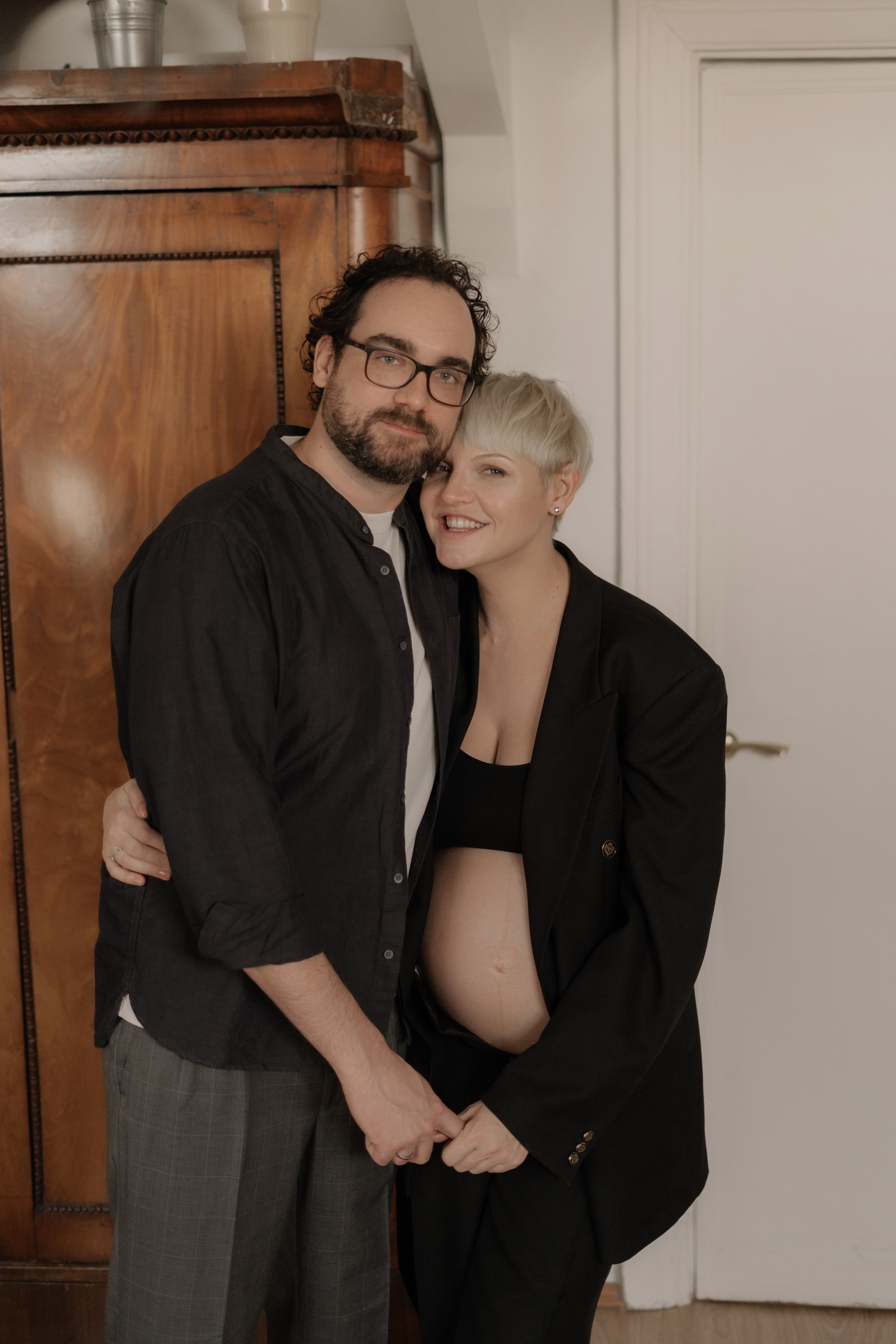 Леся и Александр — сьемка беременности. Фотограф Ольга Пучкова