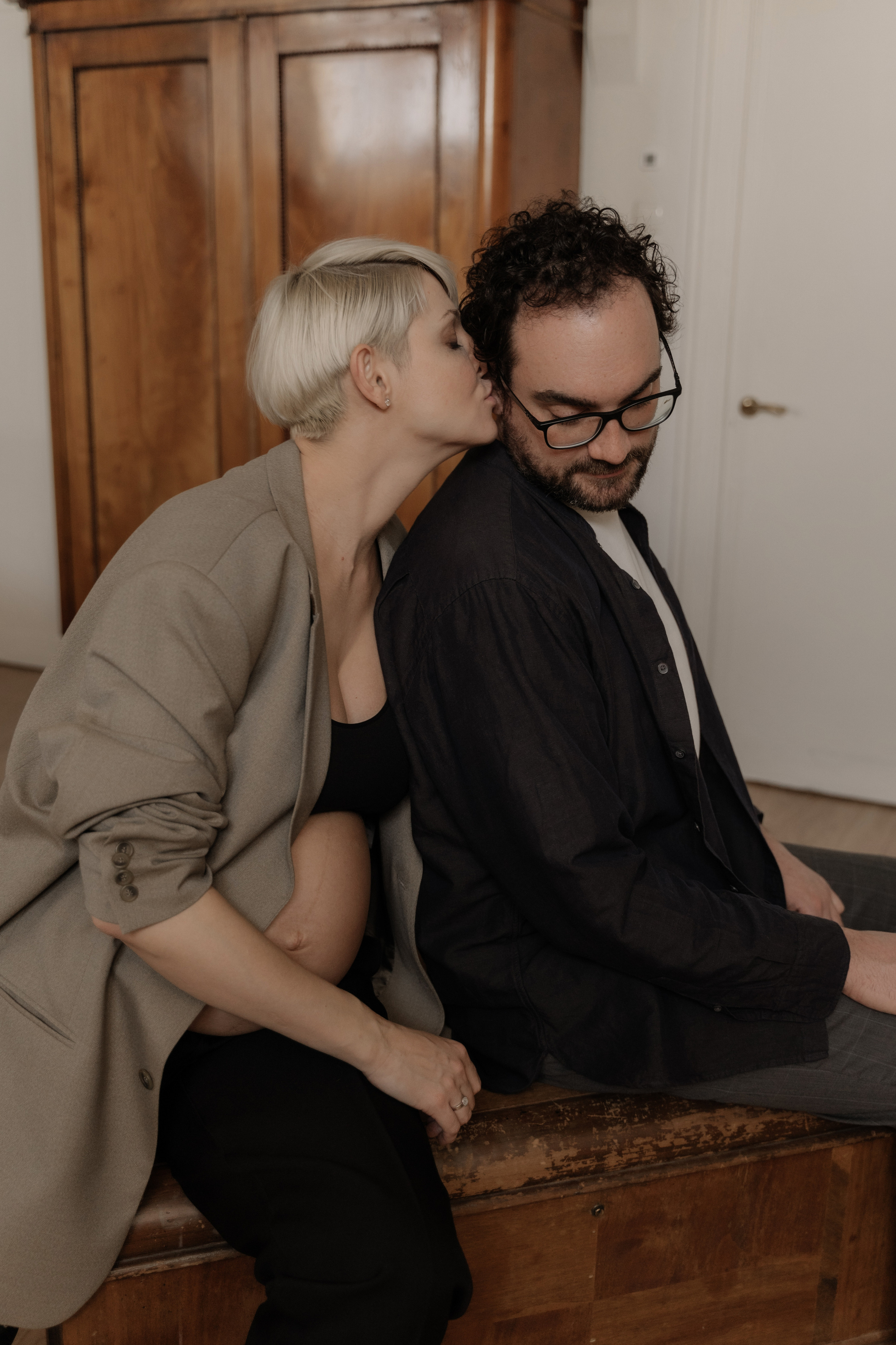 Леся и Александр — сьемка беременности. Фотограф Ольга Пучкова