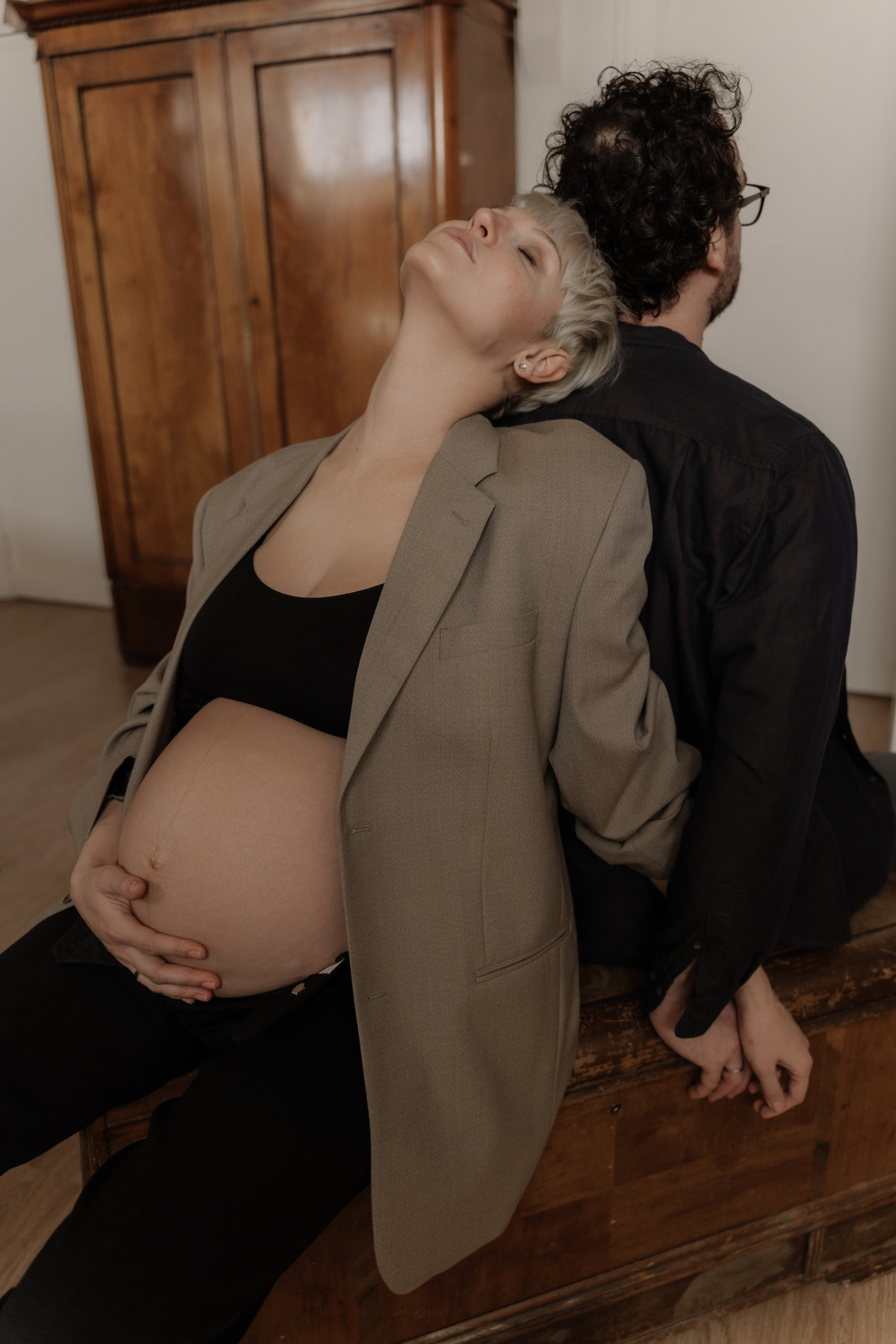 Леся и Александр — сьемка беременности. Фотограф Ольга Пучкова