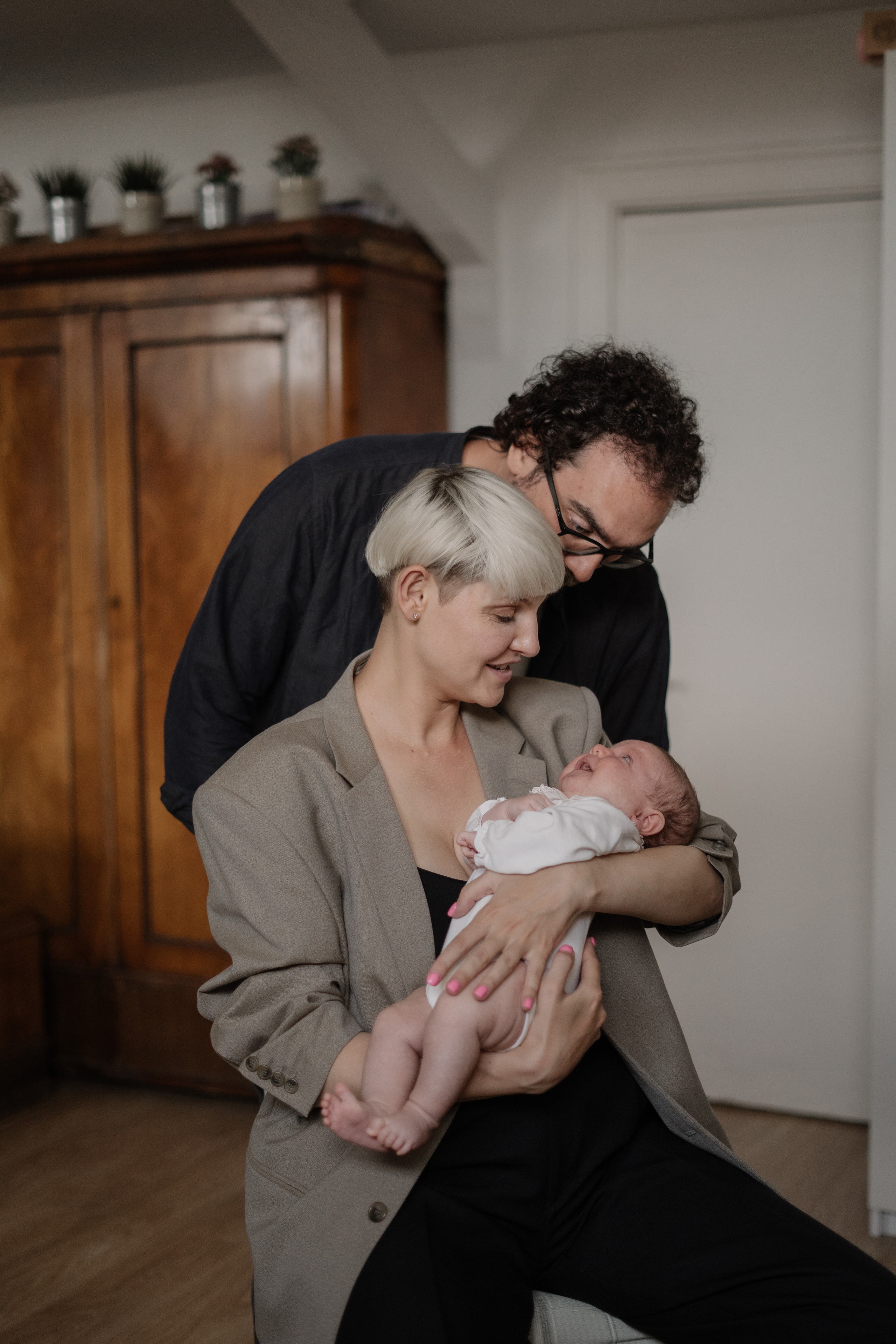 Леся, Александр и Матильда — семейная съемка. Фотограф Ольга Пучкова