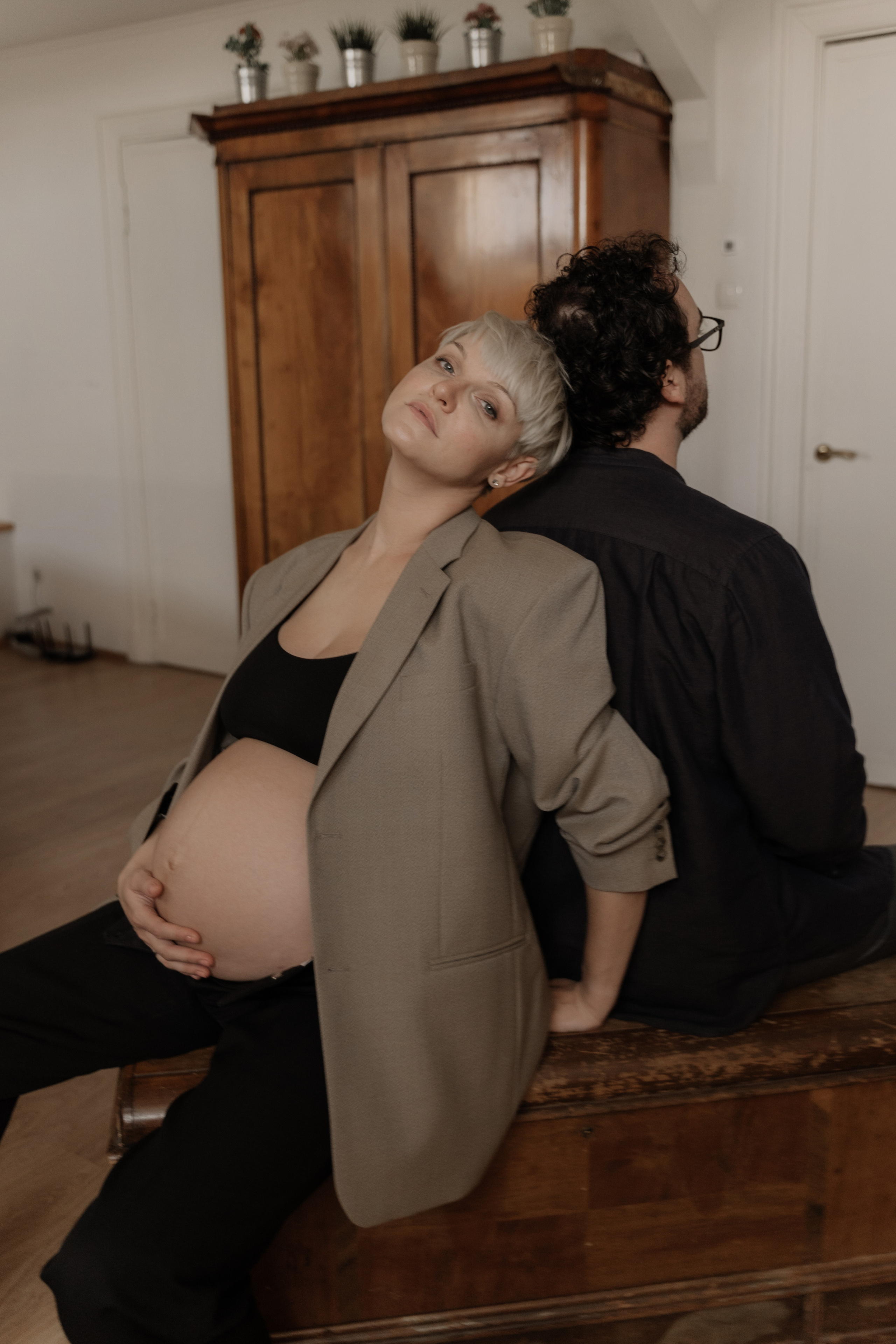 Леся и Александр — сьемка беременности. Фотограф Ольга Пучкова