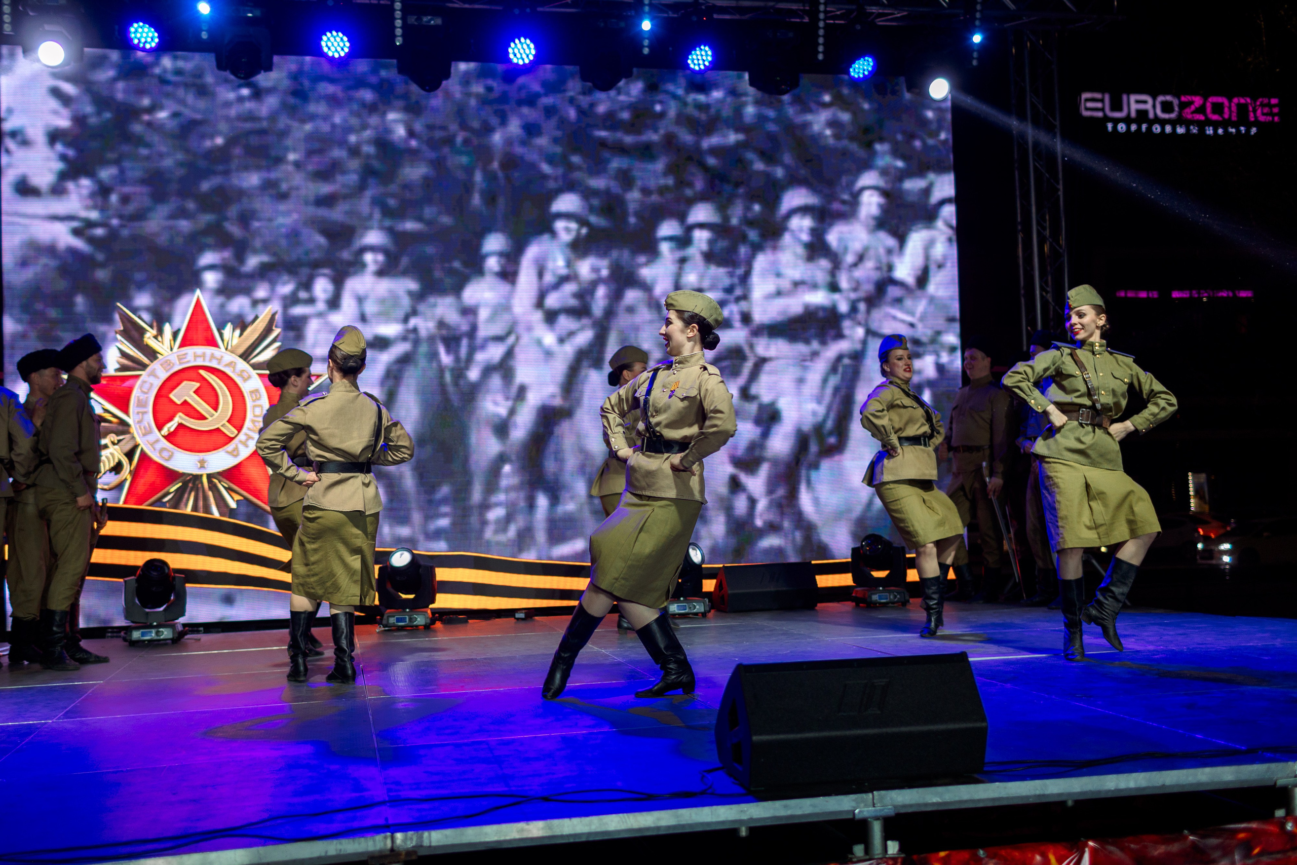 Концерт приуроченный к празднованию 80 лет победл. Свадебный и семейный фотограф в Улан-Удэ