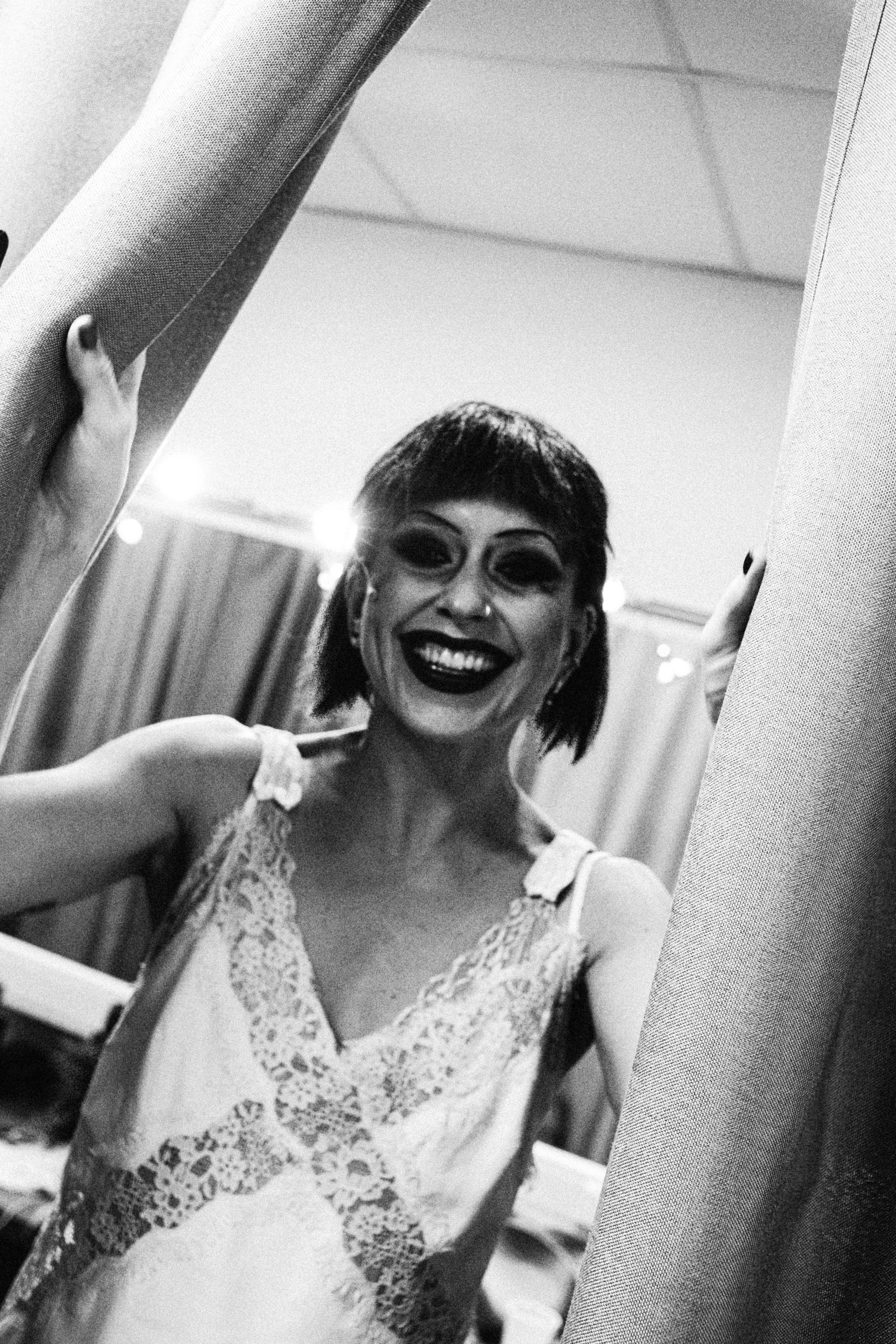 Theatre backstages. Portrait and backstage photographer Nina Crane